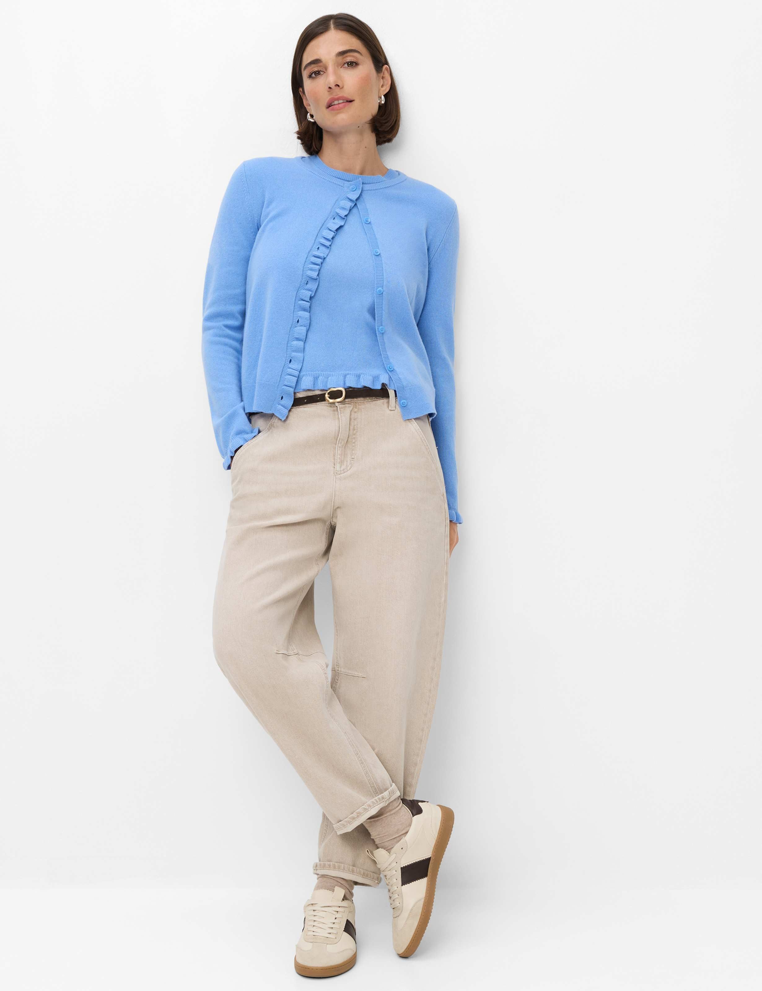 Brax Strickjacke Style ANN Merino Cashmere: Strickjacke im Wollmix – Bild 2 von 5