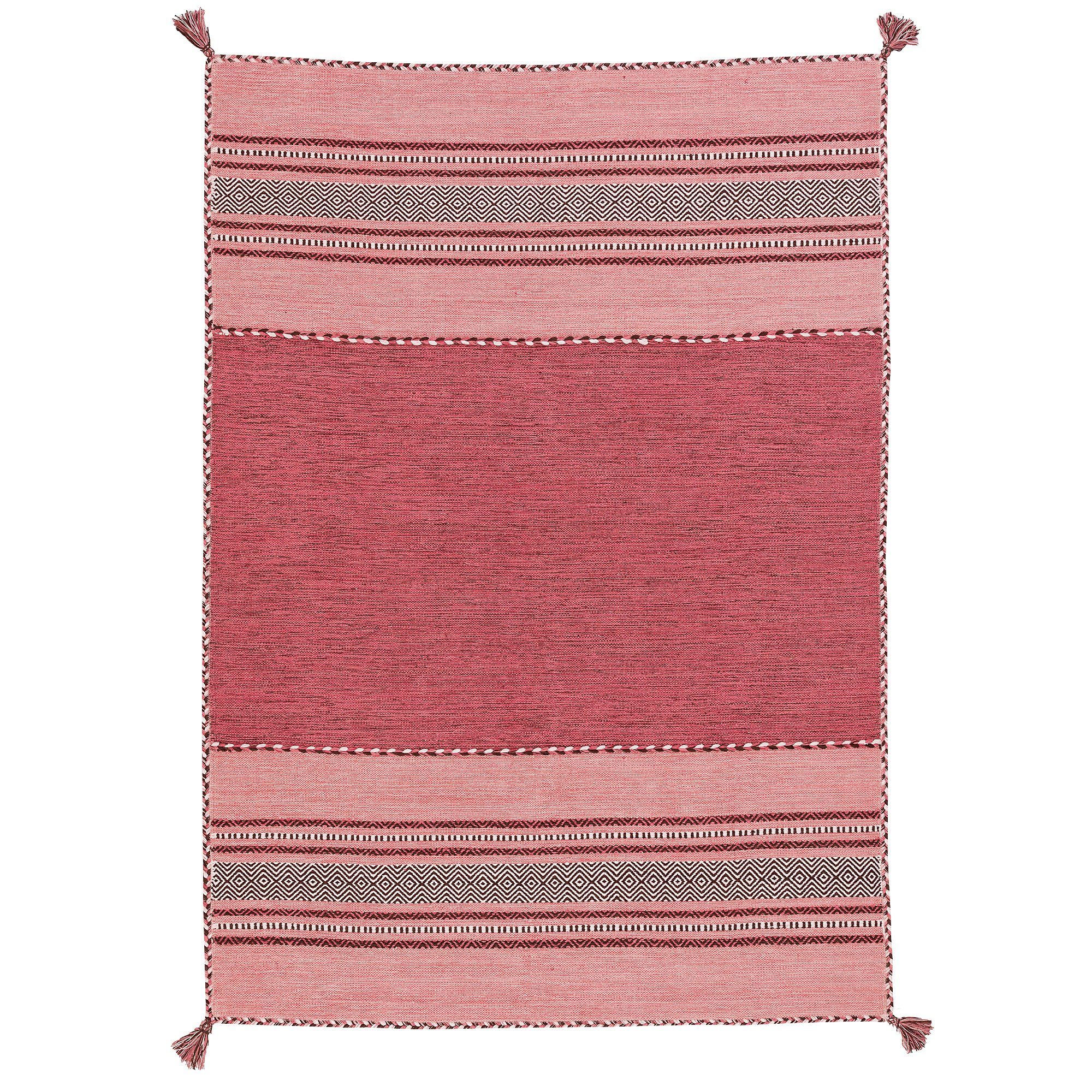 Pergamon Wollteppich Natur Teppich Kelim Navarro, günstig online kaufen