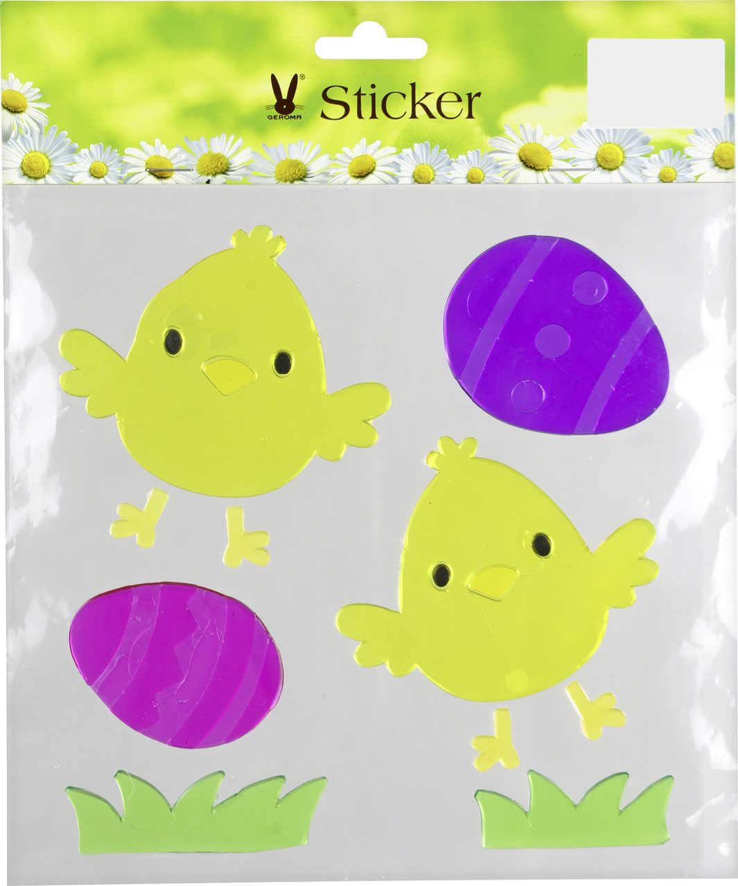 Rodermund Sticker Oster-Gelsticker Küken und Eier bunt