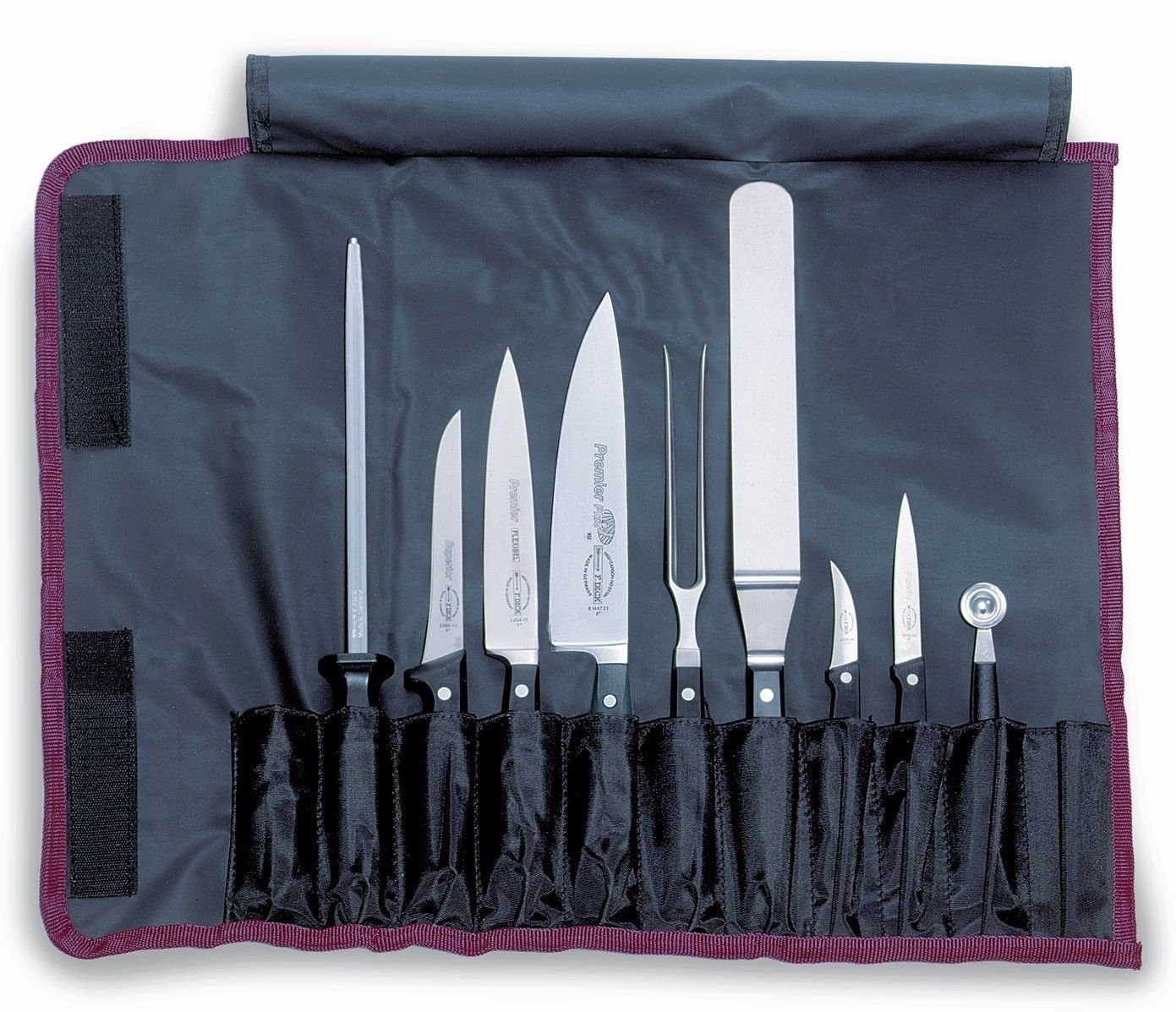 F. DICK Messertasche Dick Starterset ProDynamic Kochtasche Rolltasche bestückt 8107900