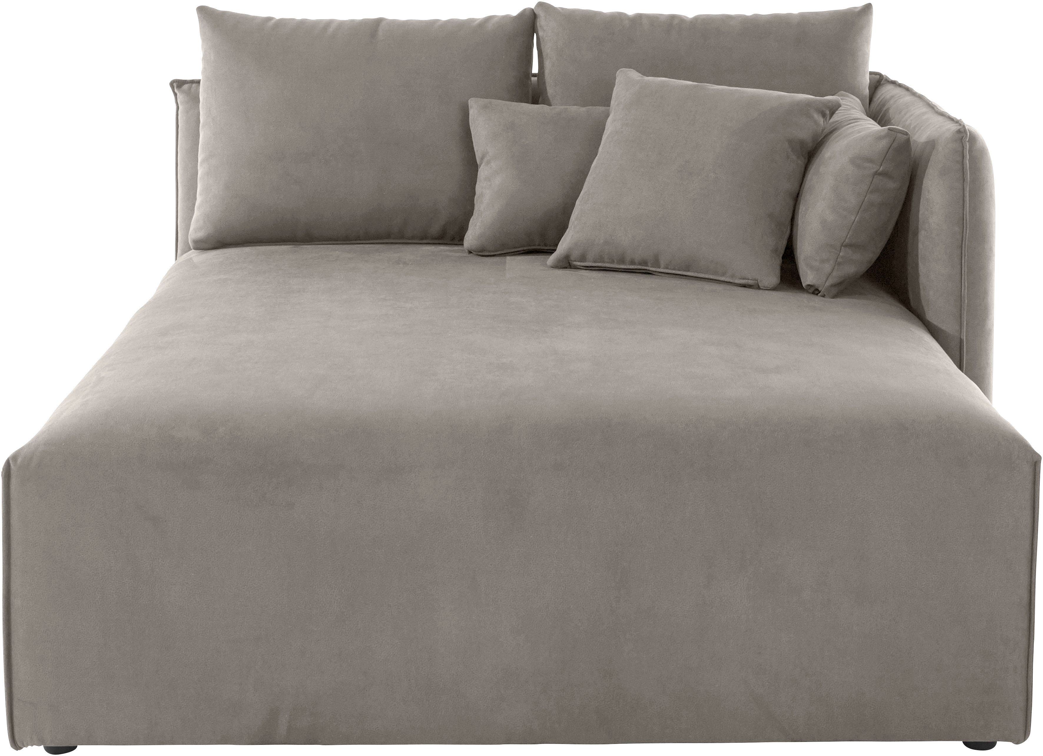 OTTO home Ottomane Nöre, Lounge-Modul - zum eigenen Zusammenstellen, Breite 138cm, Tiefe 168cm