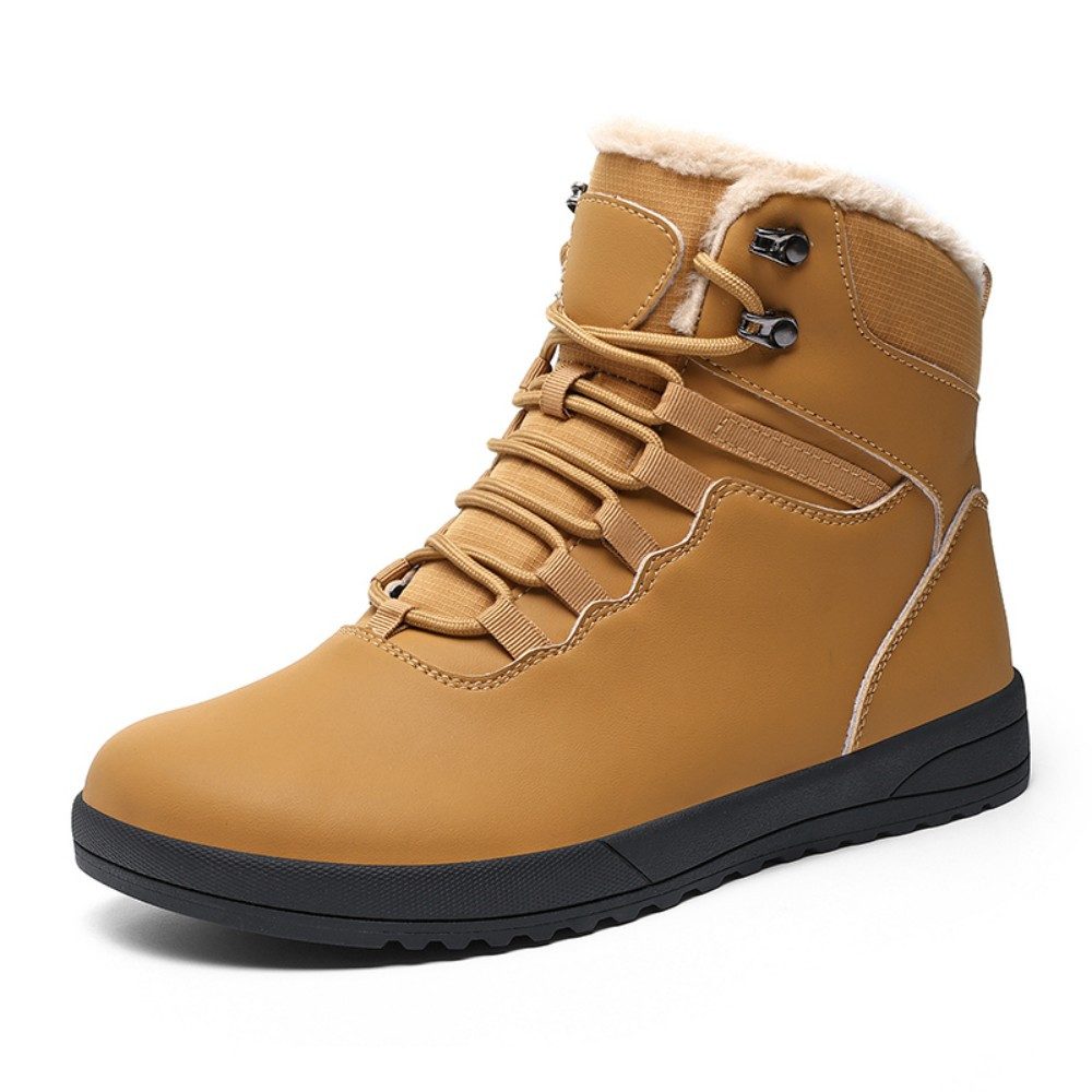 HUSK'SWARE Schneeschuhe Bequeme Winter-Schneestiefel (Warme Wanderschuhe, High-Top-Schuhe), efütterte Winterstiefel für Damen & Herrenr- ideal für kalte Tage