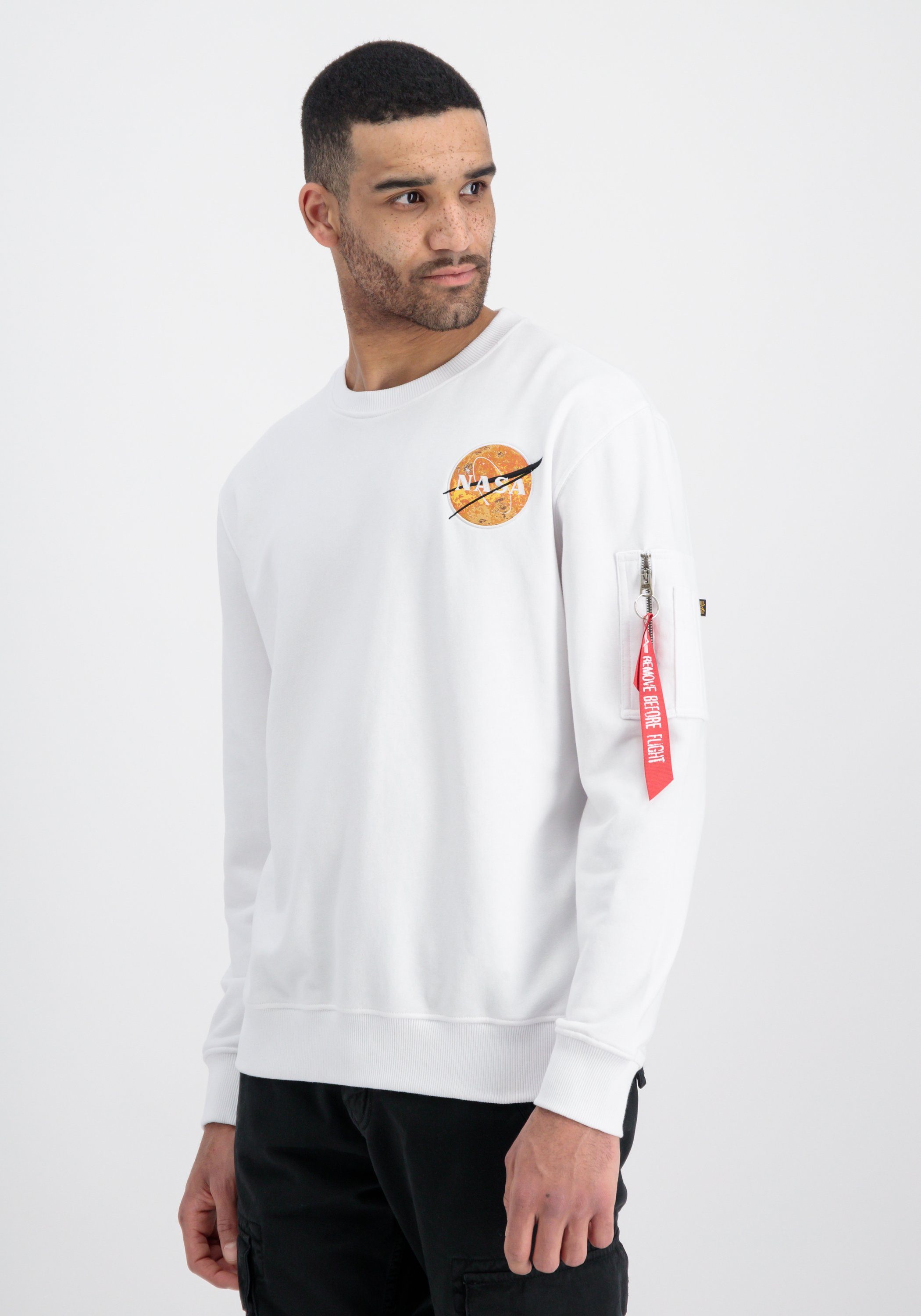 Alpha Industries Sweater Alpha Industries Men - Sweatshirts NASA Davinci  Sweater