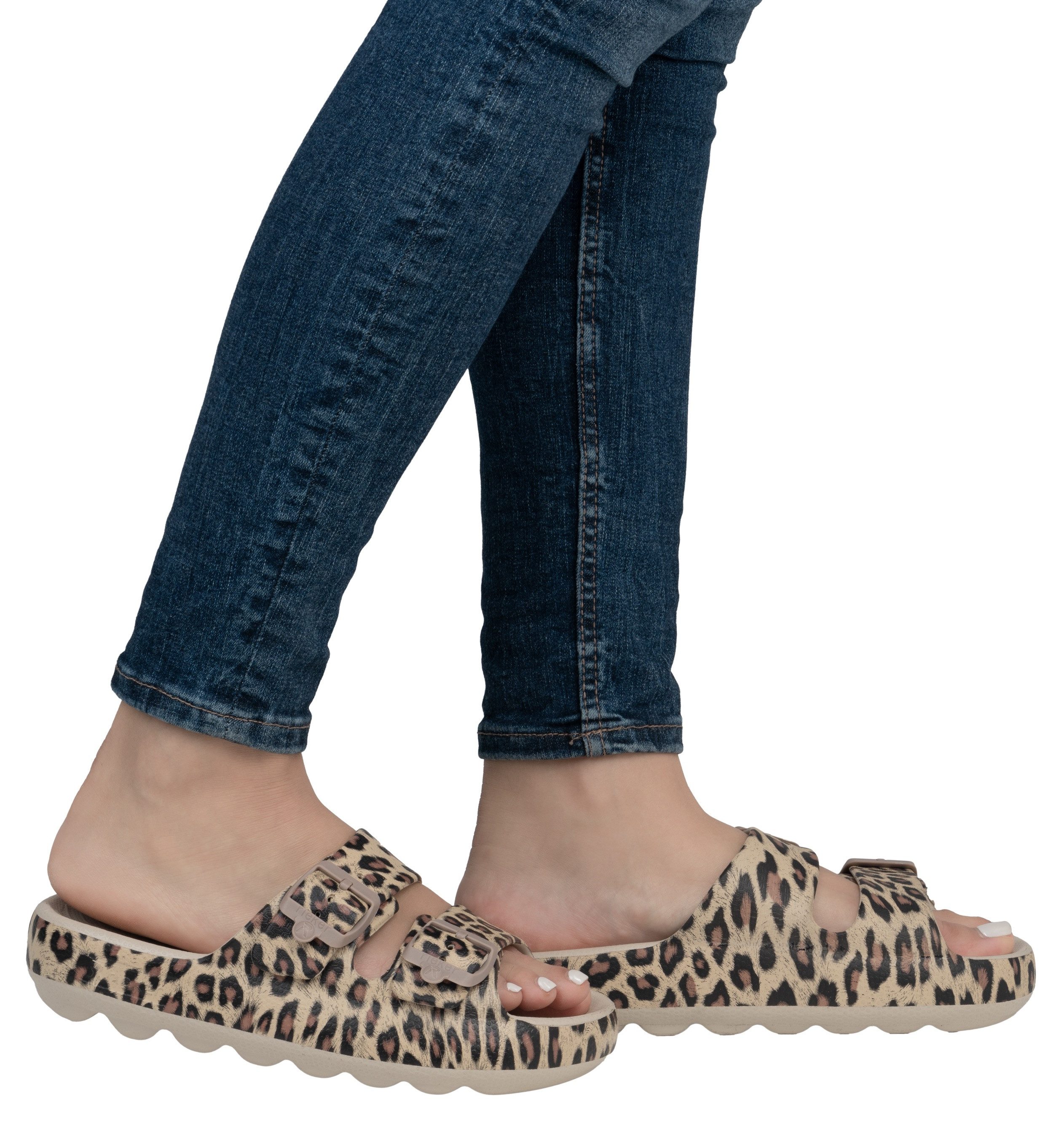 RIEKER Sport Pantolette Sommerschuh, Strandschuh, Hausschuh mit zwei verste günstig online kaufen