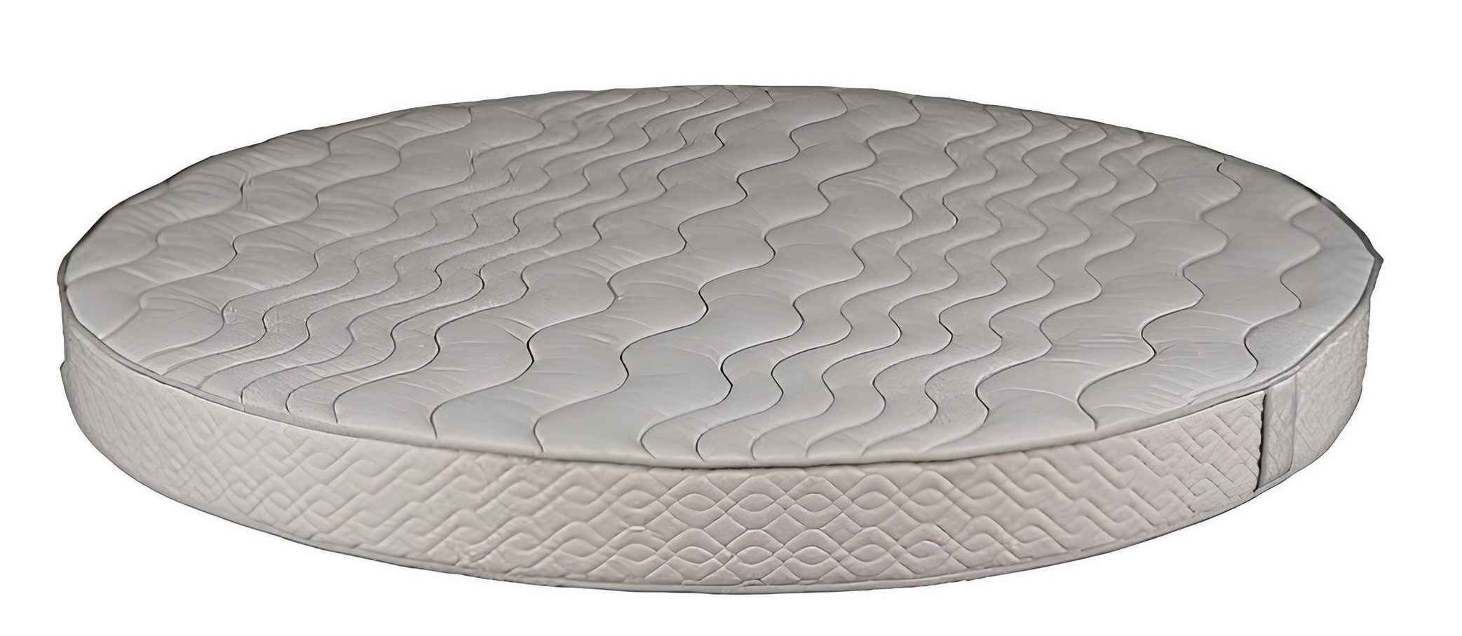 Latexmatratze Runde Luxusmatratze mit hochwertigem Textilbezug, Xlmoebel, 25 cm hoch, (Rund Matratze), Hergestellt in Europa