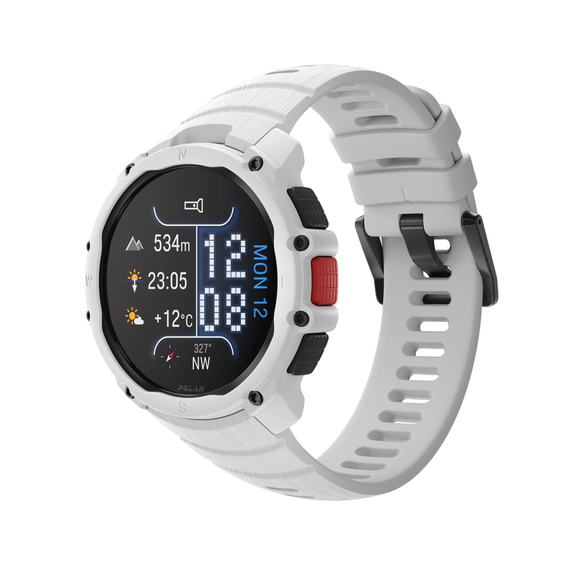 Polar Street X Smartwatch (3,25 cm/1,28 Zoll)