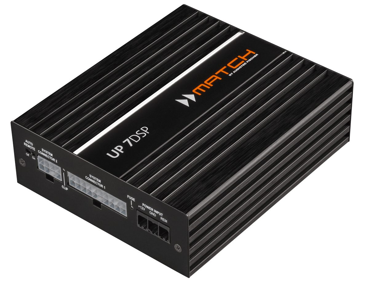 UP 7DSP MATCH 7-Kanal Micro Verstärker mit 8-Kanal DSP Verstärker