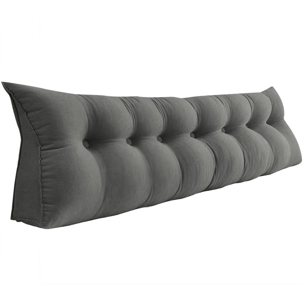 JEOBEST Rückenkissen Dreieckiges Lesekissen, Keilkissen mit Seitenfach, 1-t günstig online kaufen