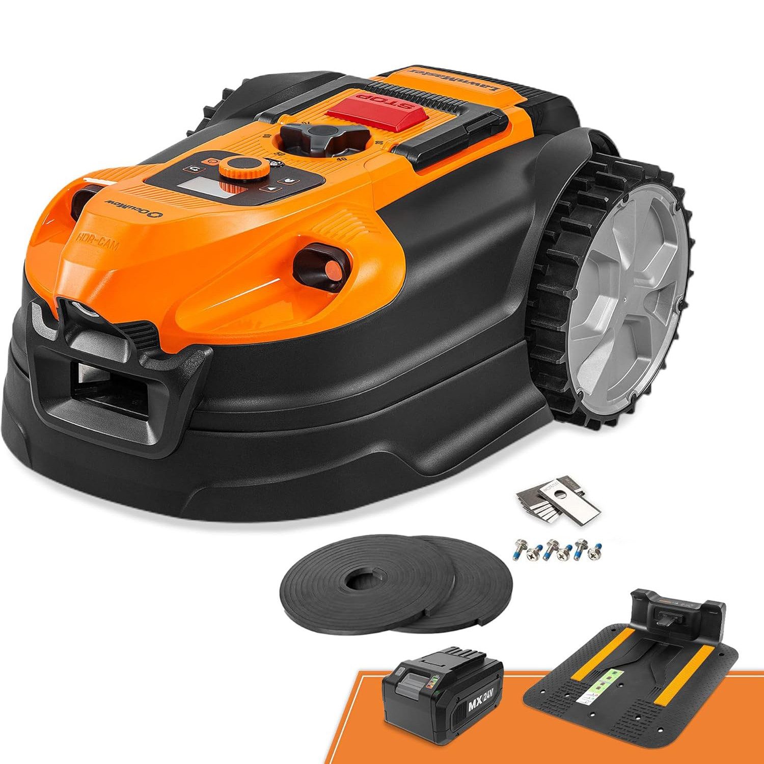 Lawnmaster Rasenmähroboter ohne begrenzungskabel, mit 4ah günstig online kaufen