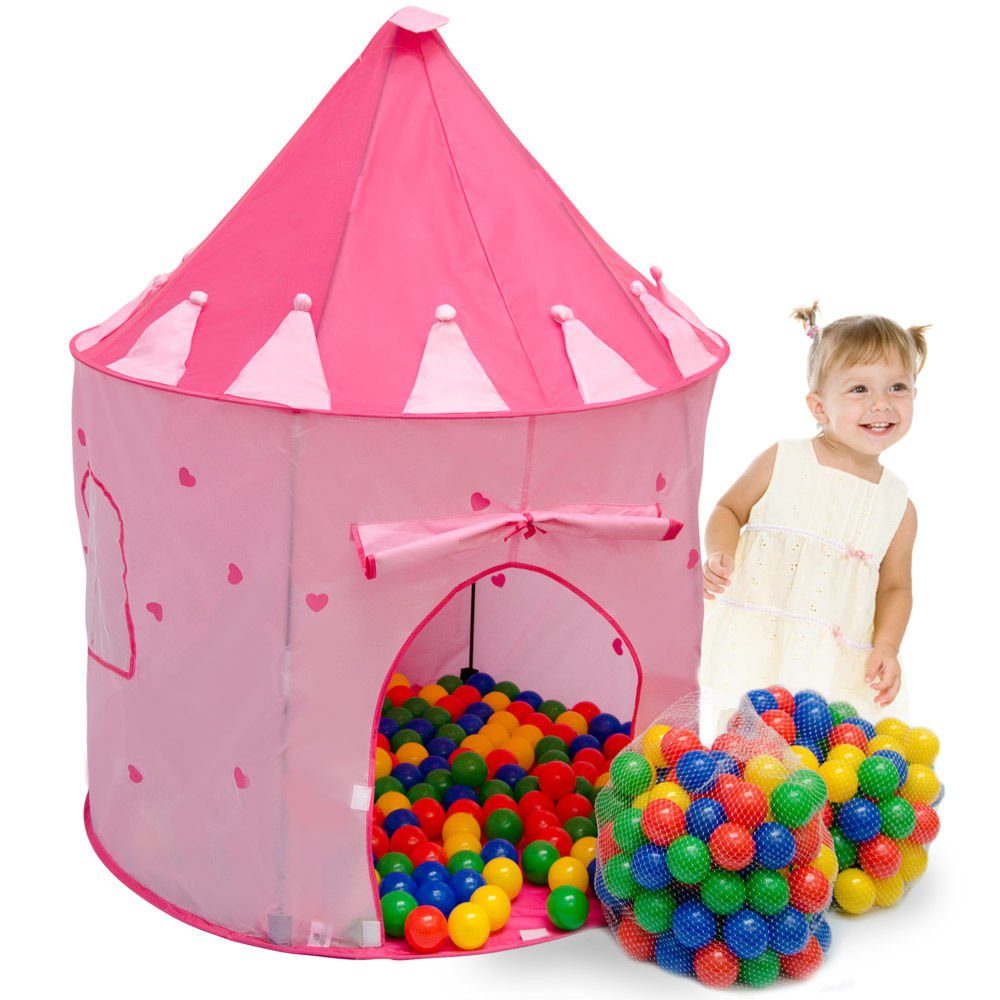 Spielzelt Spielset Kinderspielzelt Shanti + 200 Bälle