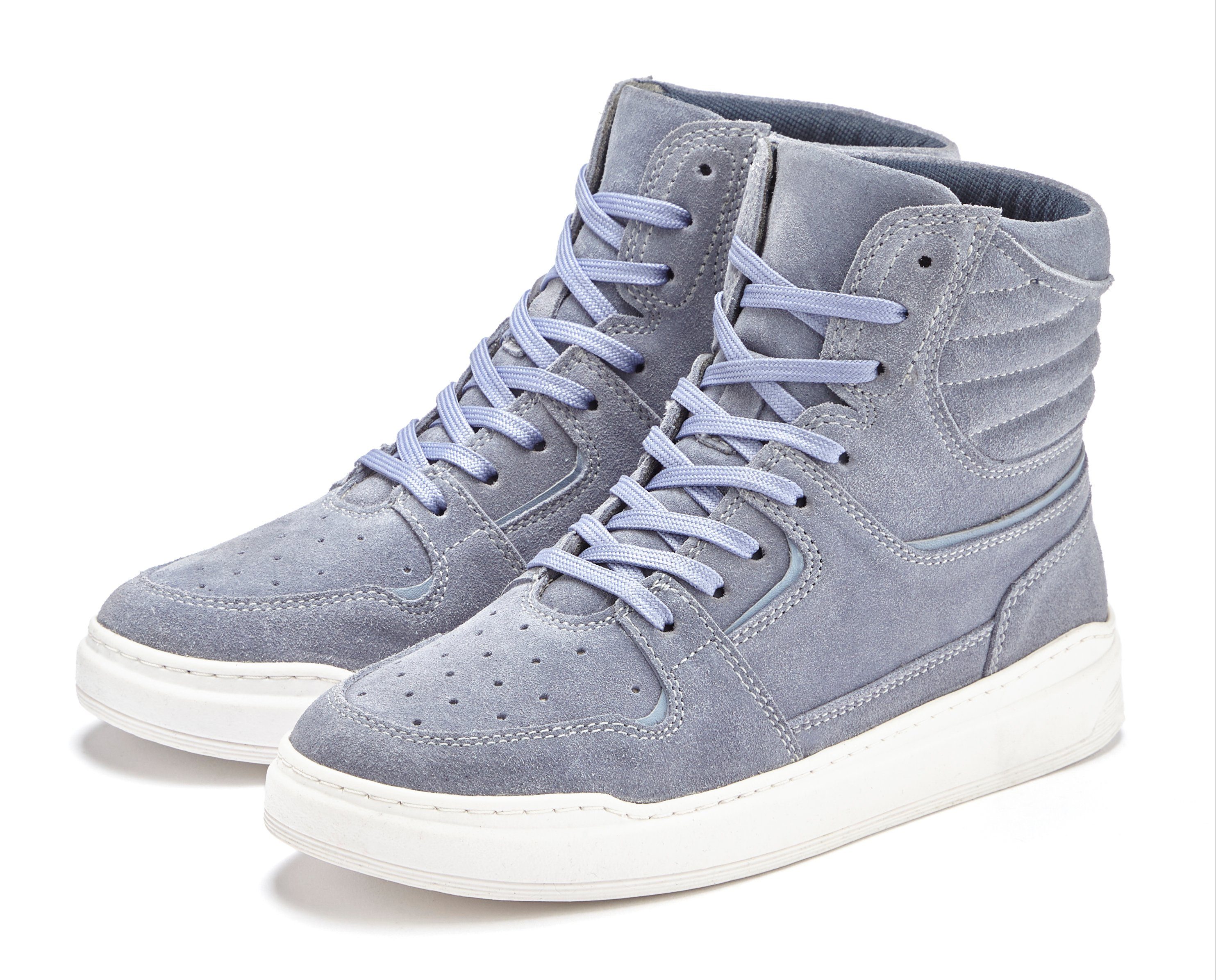 Elbsand Sneaker Freizeitschuh, Halbschuh, High Top aus Leder