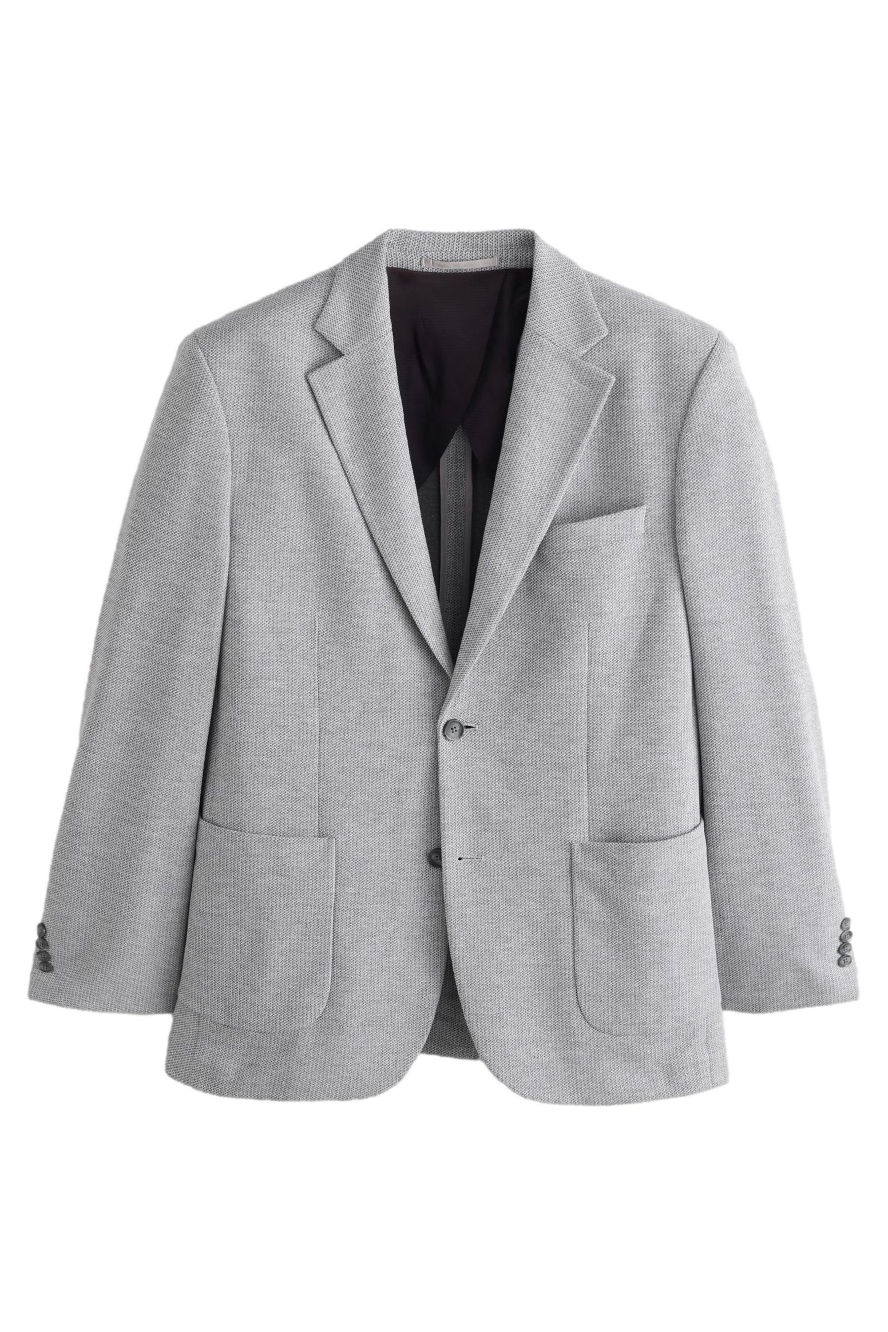Next Jerseysakko Strukturierter Jersey-Blazer in Slim Fit (1-tlg)