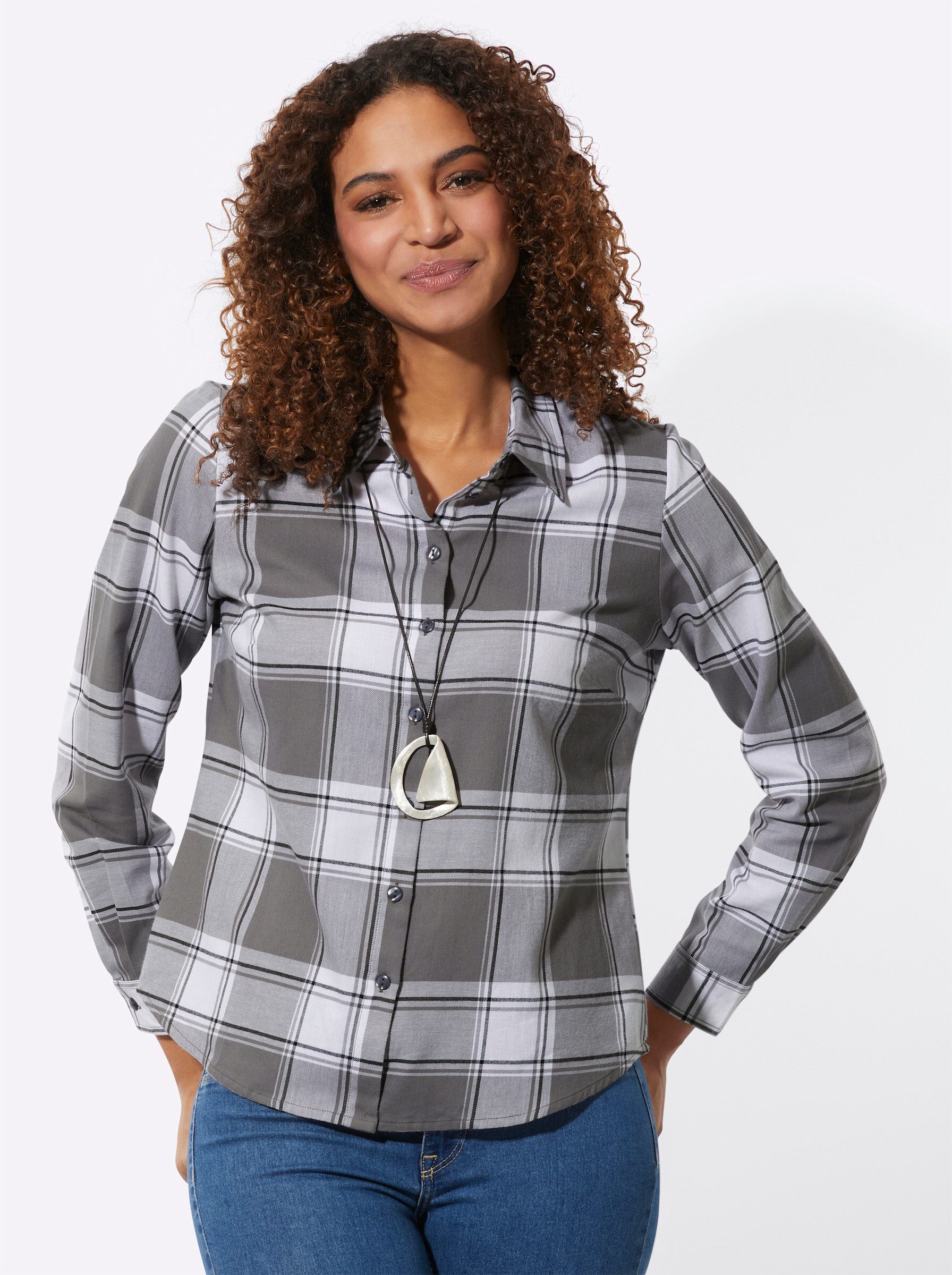 Casual Looks Flanellbluse günstig online kaufen