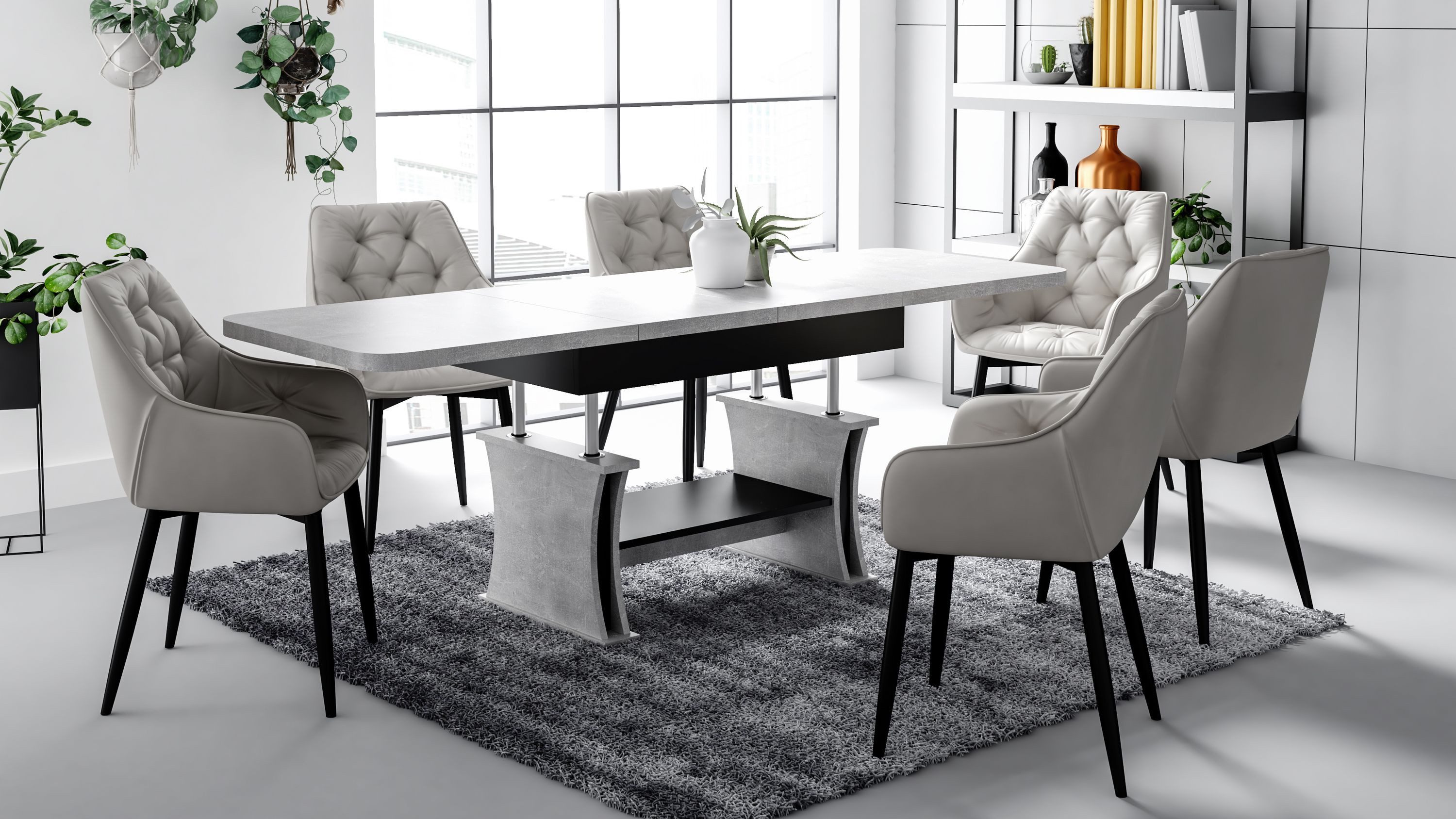 designimpex Couchtisch DA-777 Couchtisch höhenverstellbar ausziehbar günstig online kaufen