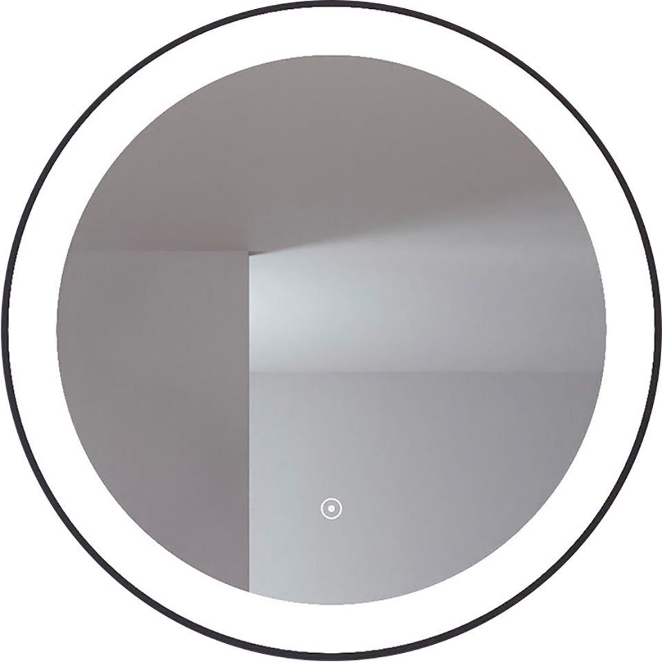 Badspiegel Libra (1-St), IP44, warmweiß, Moderne und energiesparende LED-  Technologie | Spiegel