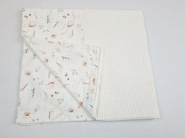 Sissis Traumland Wickelauflagenbezug Blossom, ecru, 85cm x 75cm, made in Germany