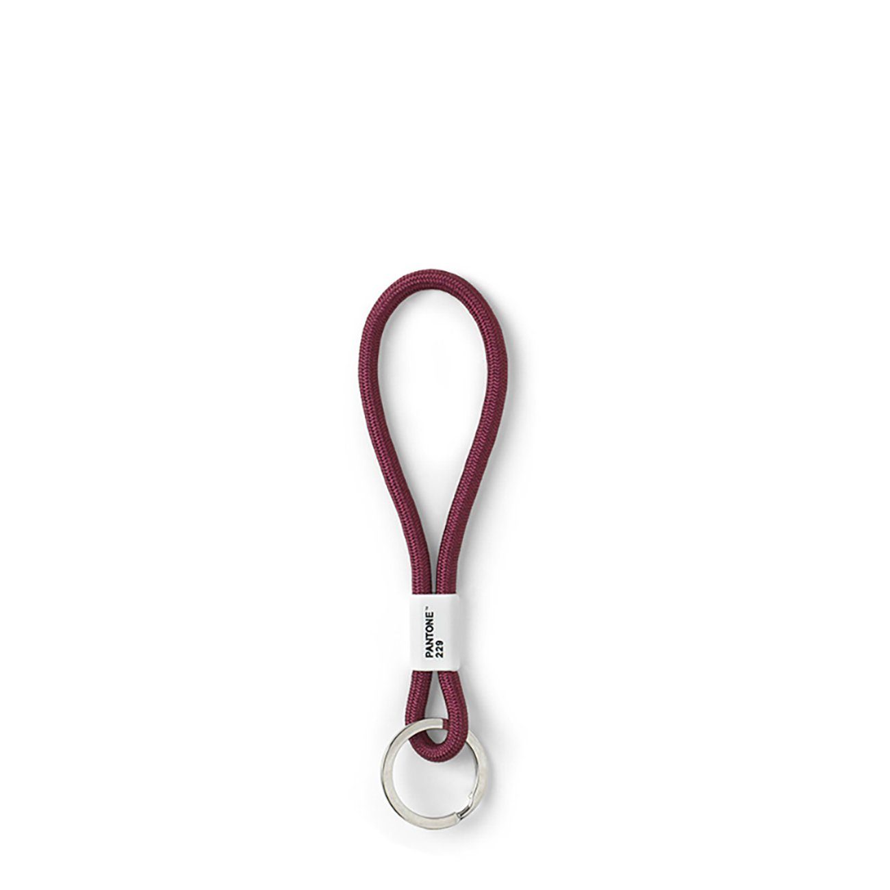 PANTONE Schlüsselanhänger, Design- Schlüsselband, Key Chain, kurz Aubergine 229