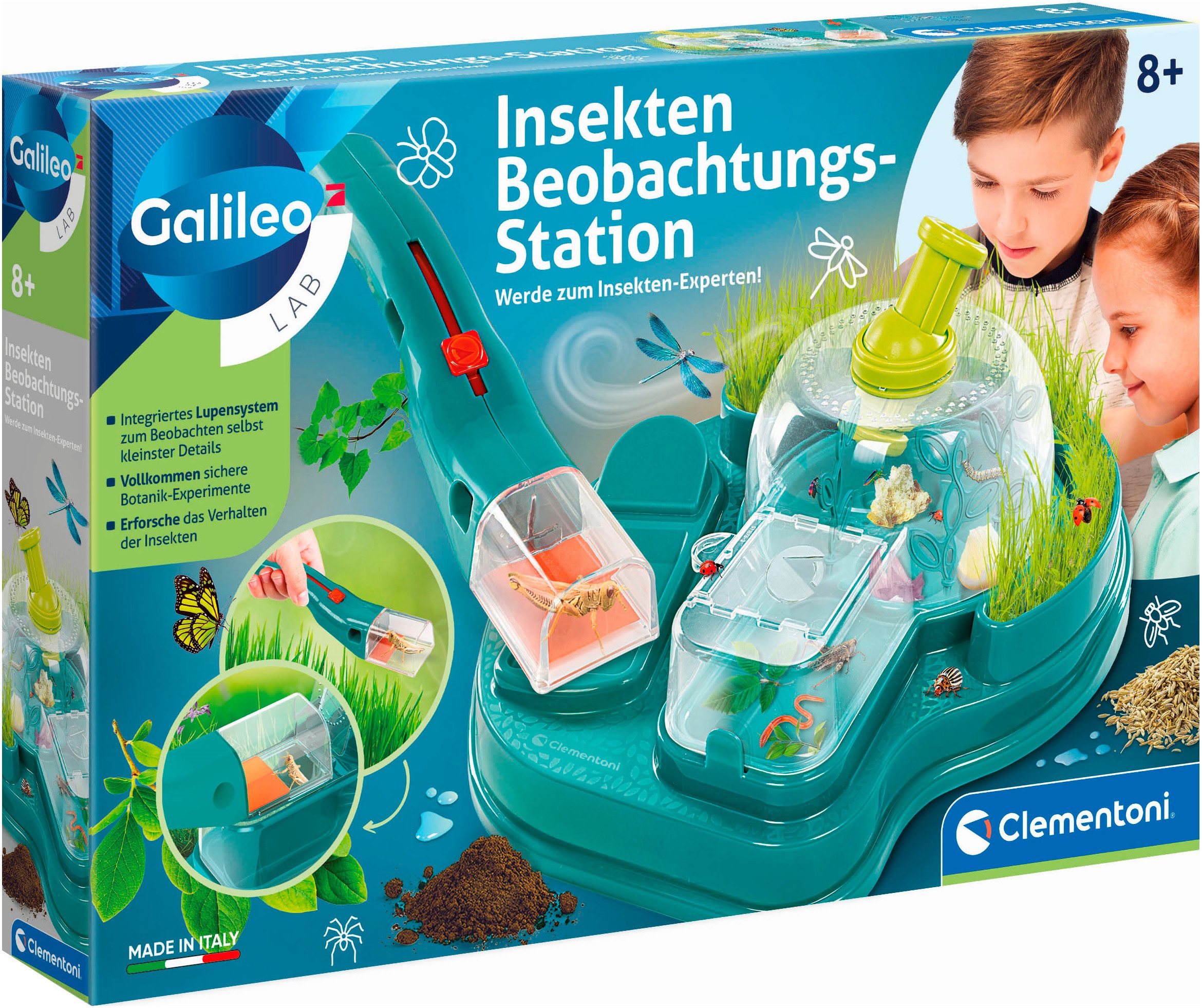 Clementoni® Experimentierkasten Galileo Lab, Insekten Beobachtungs-Station