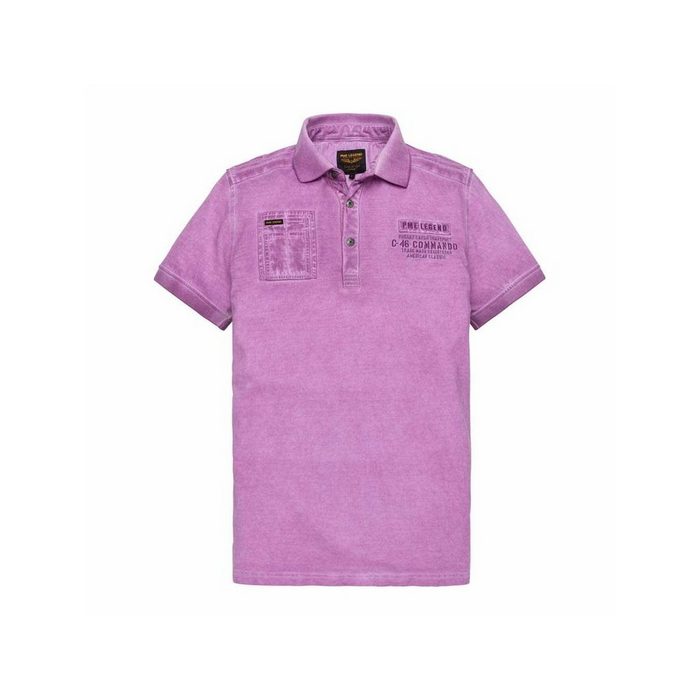 PME LEGEND Poloshirt lavendel regular fit (1-tlg)