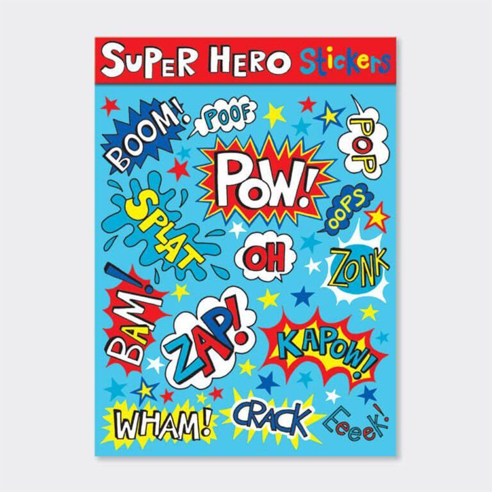 creativ company Sticker Sticker-Set Superhelden, 80 Sticker