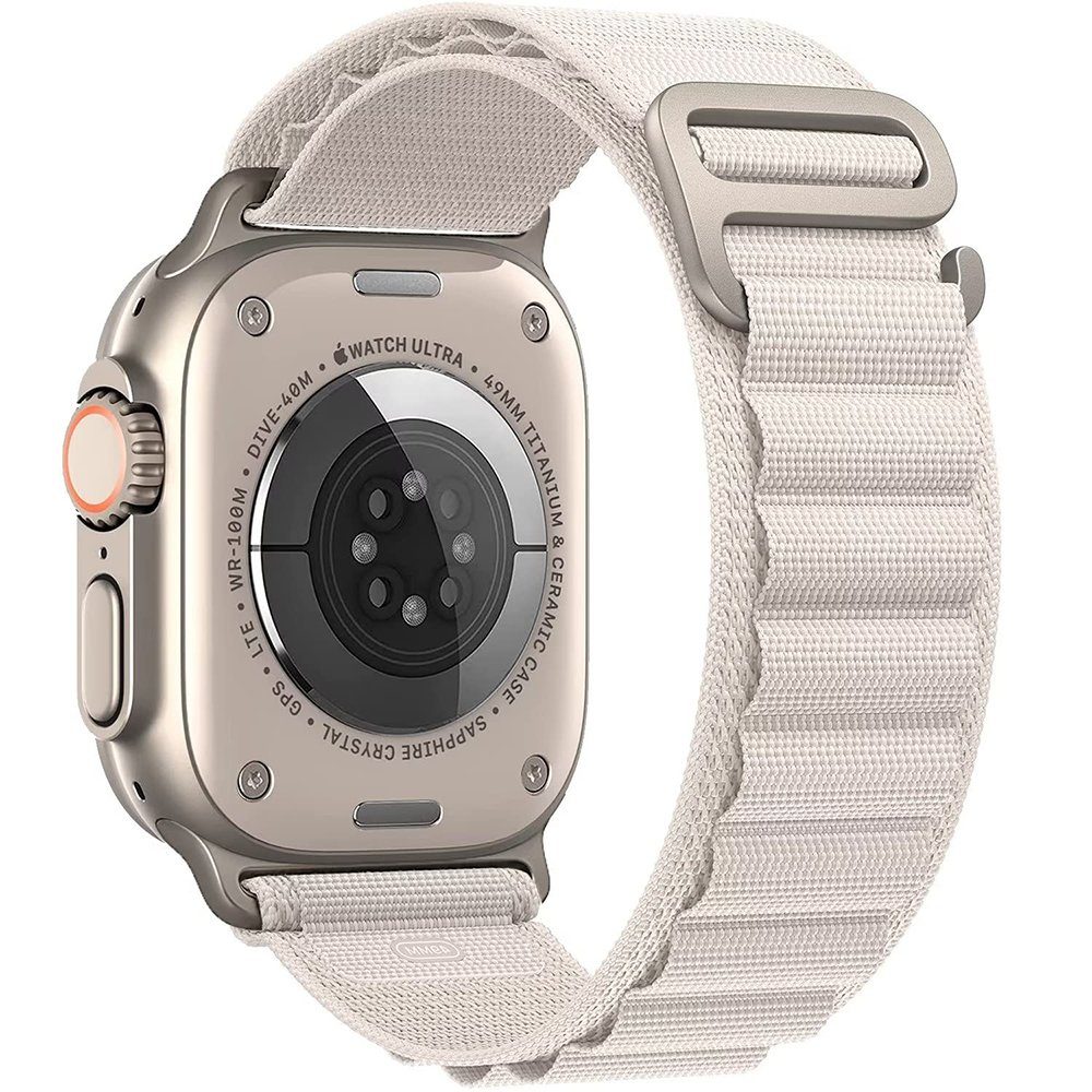 GelldG Uhrenarmband Tragbar Sport Ersatzarmband Apple 8Ultra, Watch mit polarstern Armband Kompatibel