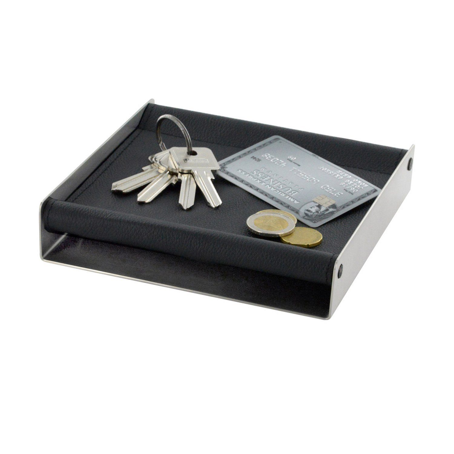 MONO Schmuckablage Depot-Ablage Schwarz 16 x 16 cm