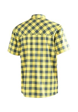 Maier Sports Outdoorhemd Kasen S/S M kurzarm Herrenhemd, atmungsaktives Wanderhemd, Karohemd