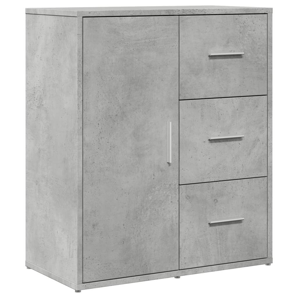 vidaXL Sideboard Sideboard Betongrau 60x31x70 cm Holzwerkstoff (1 St) günstig online kaufen