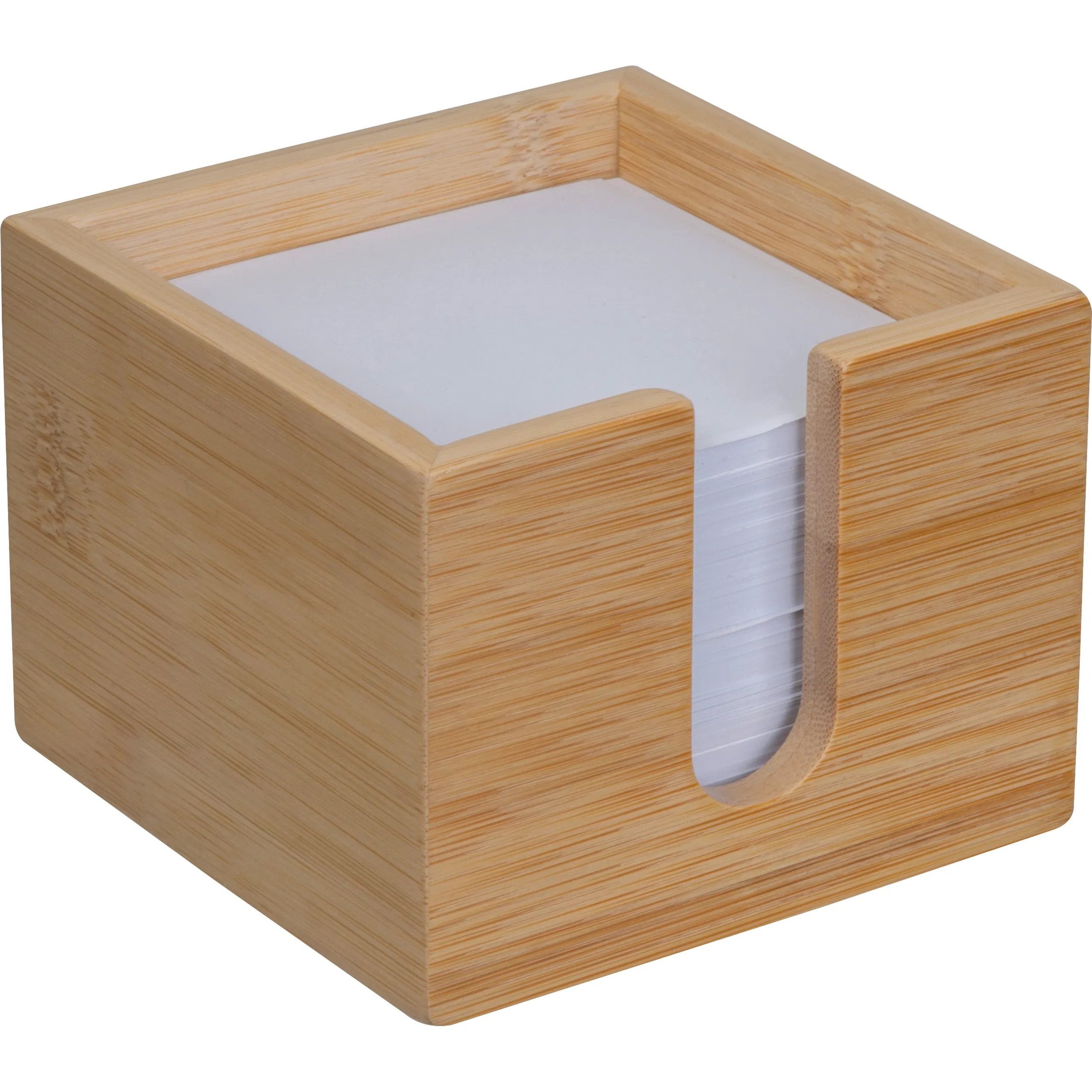Macma Zettelkasten Zettelbox / aus Bambus / mit 700 Notizzettel