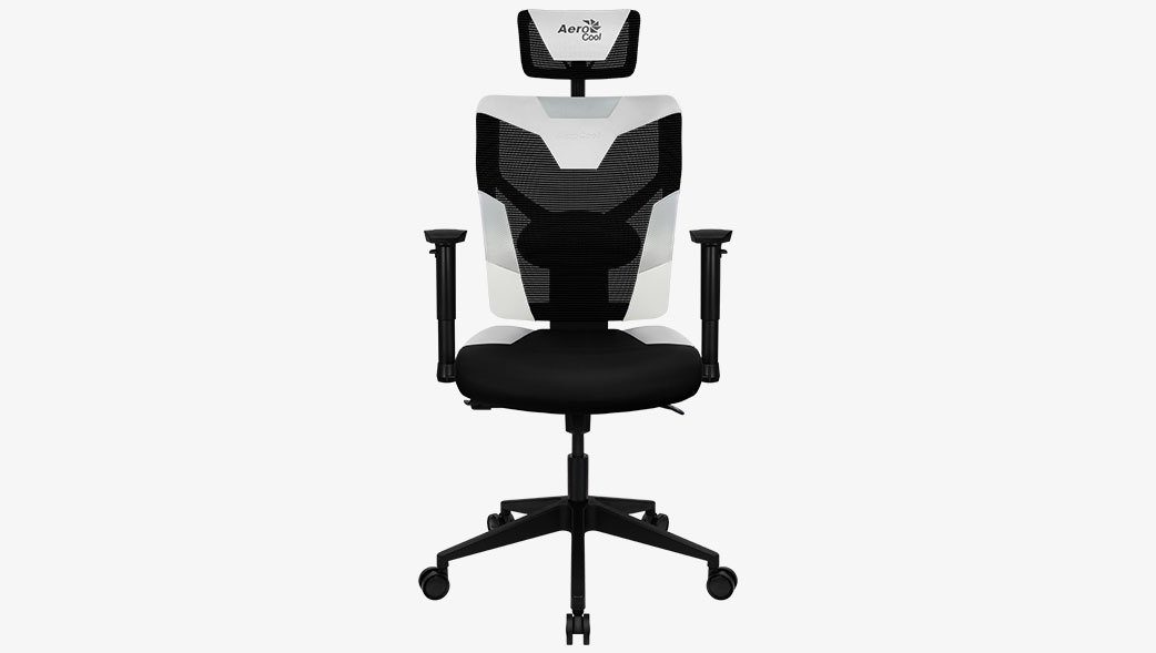 Aerocool Gaming-Stuhl GUARDIAN schwarz/weiß