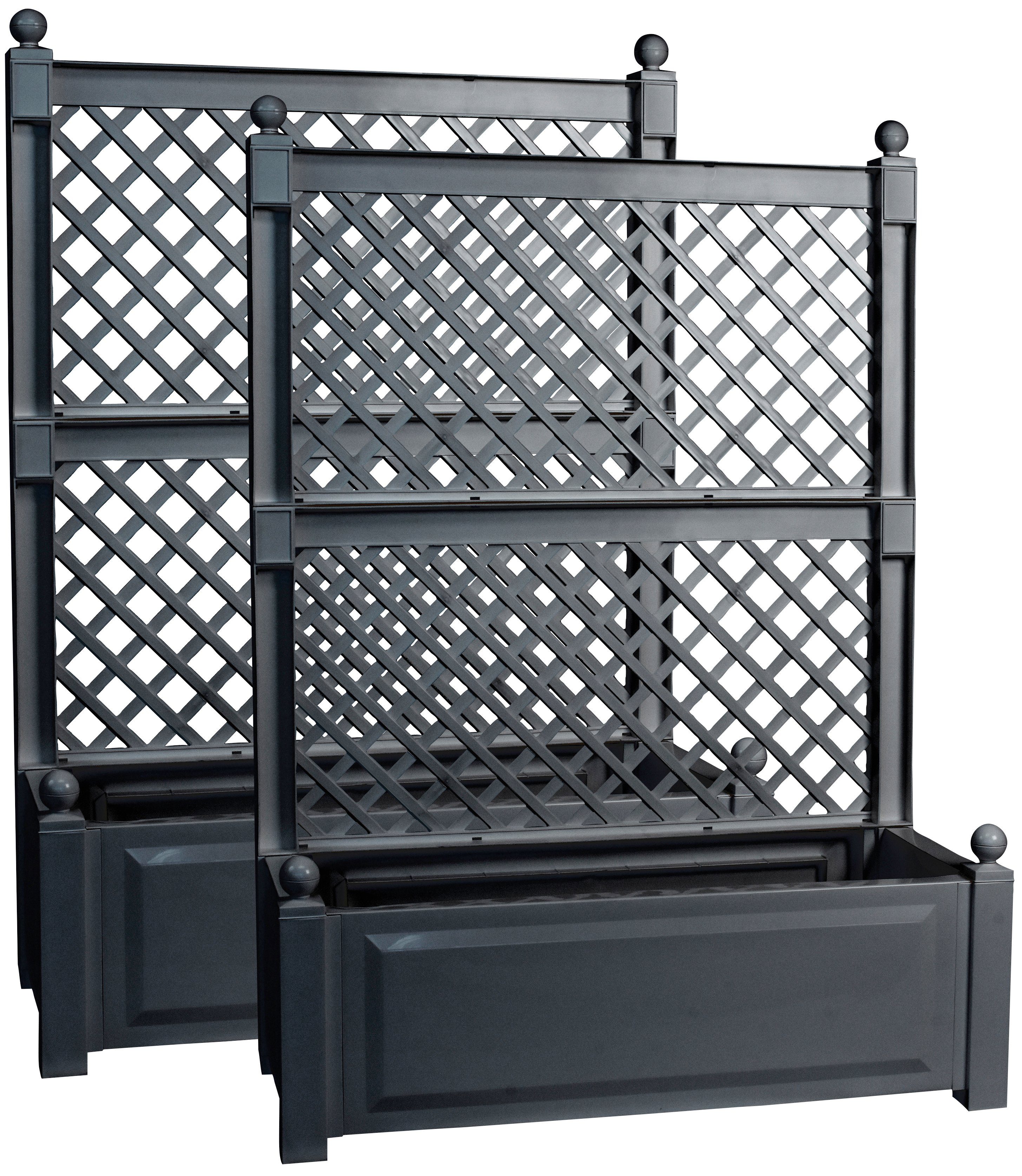 KHW Spalier 2er Set, mit Pflanzkasten, BxTxH 100x43x140 cm online