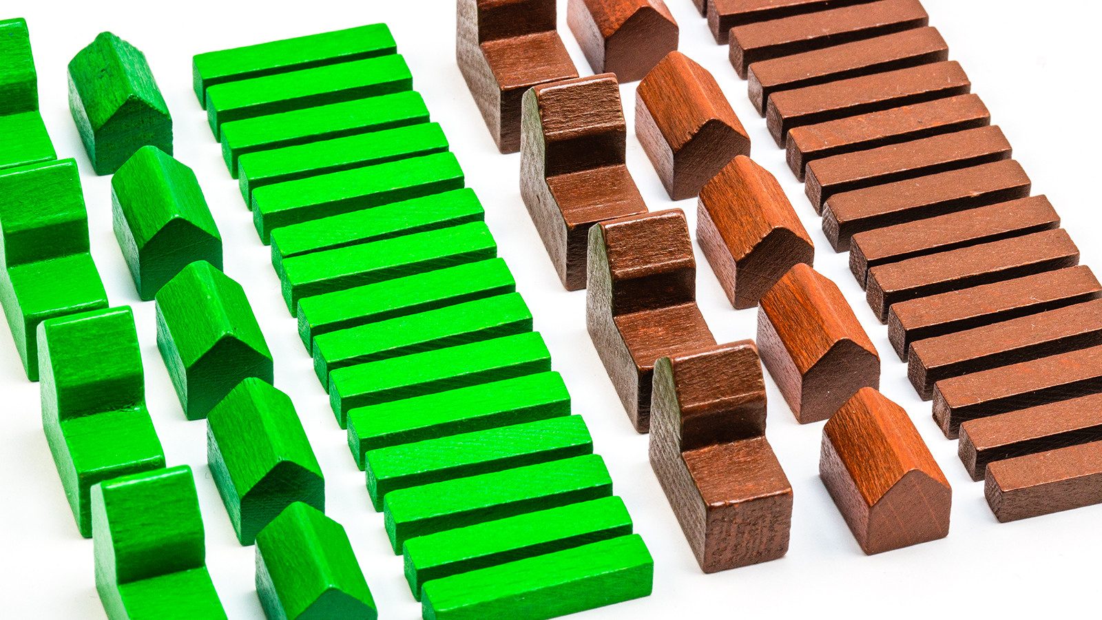 Waldfelsen Spiel – 5-6 Spieler Erweiterung passend für Die Siedler von Catan Holz, Spielmaterial, Verschiedene Sets