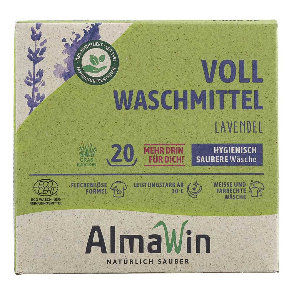 Almawin Vollwaschmittel - Pulver 1,08Kg Vollwaschmittel