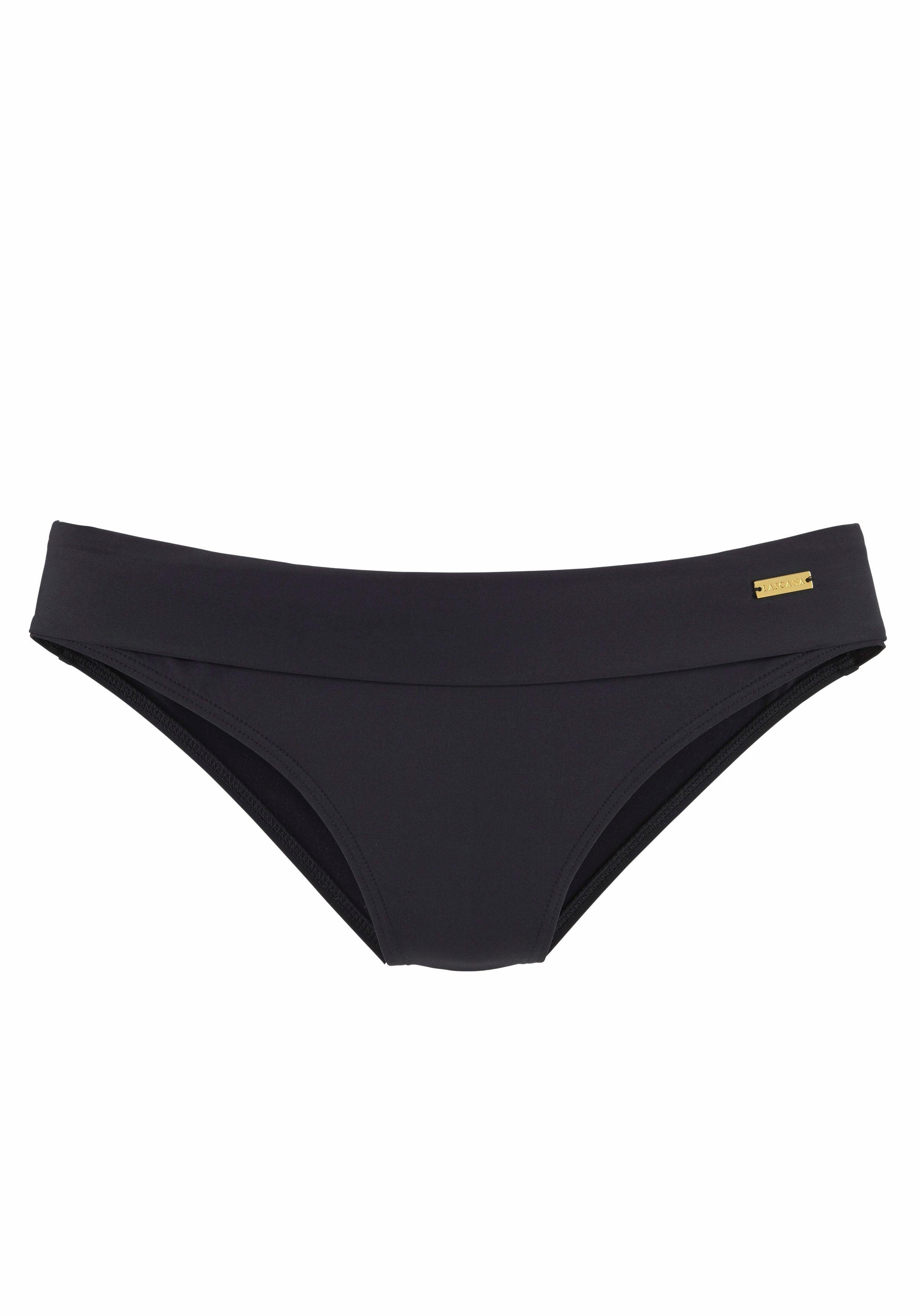 LASCANA Bikini-Hose Italy mit Umschlagbund günstig online kaufen
