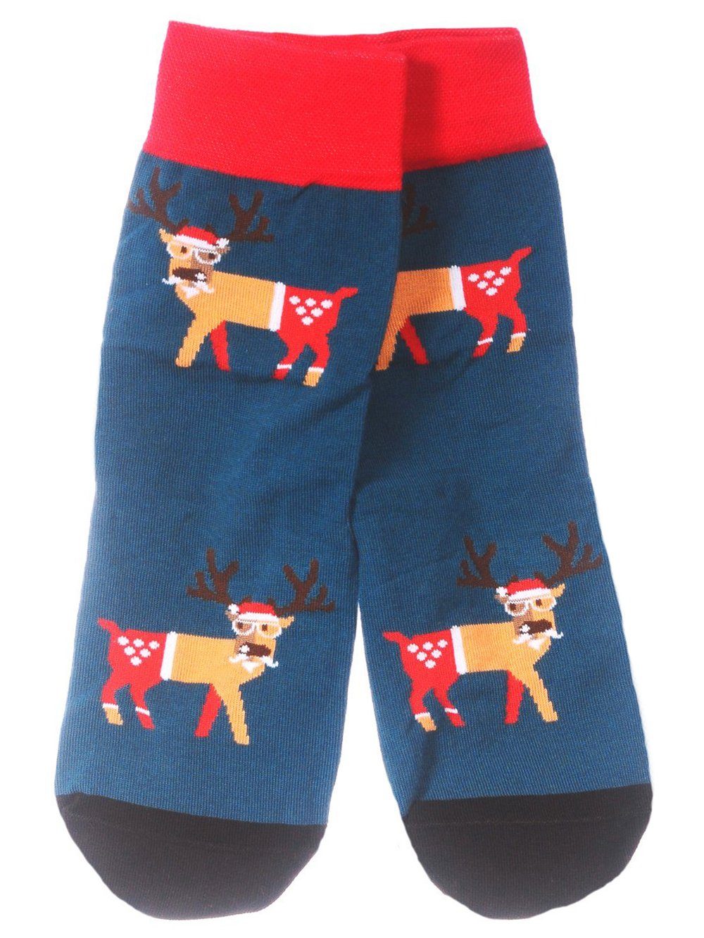 Martinex Socken Freizeitsocken 1 Paar Socken Strümpfe 35 38 39 42 43 46 Weihnachtssocken, festlich, weihnachtlich, für die ganze Familie