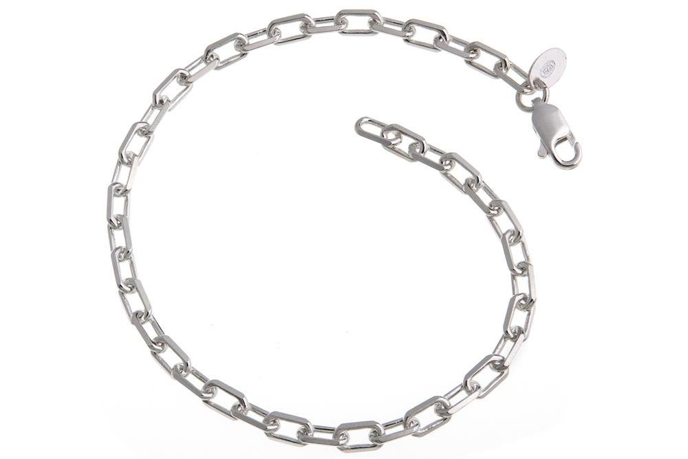 Silberkettenstore Silberarmband Ankerkette Armband 3,8mm - 925 Silber