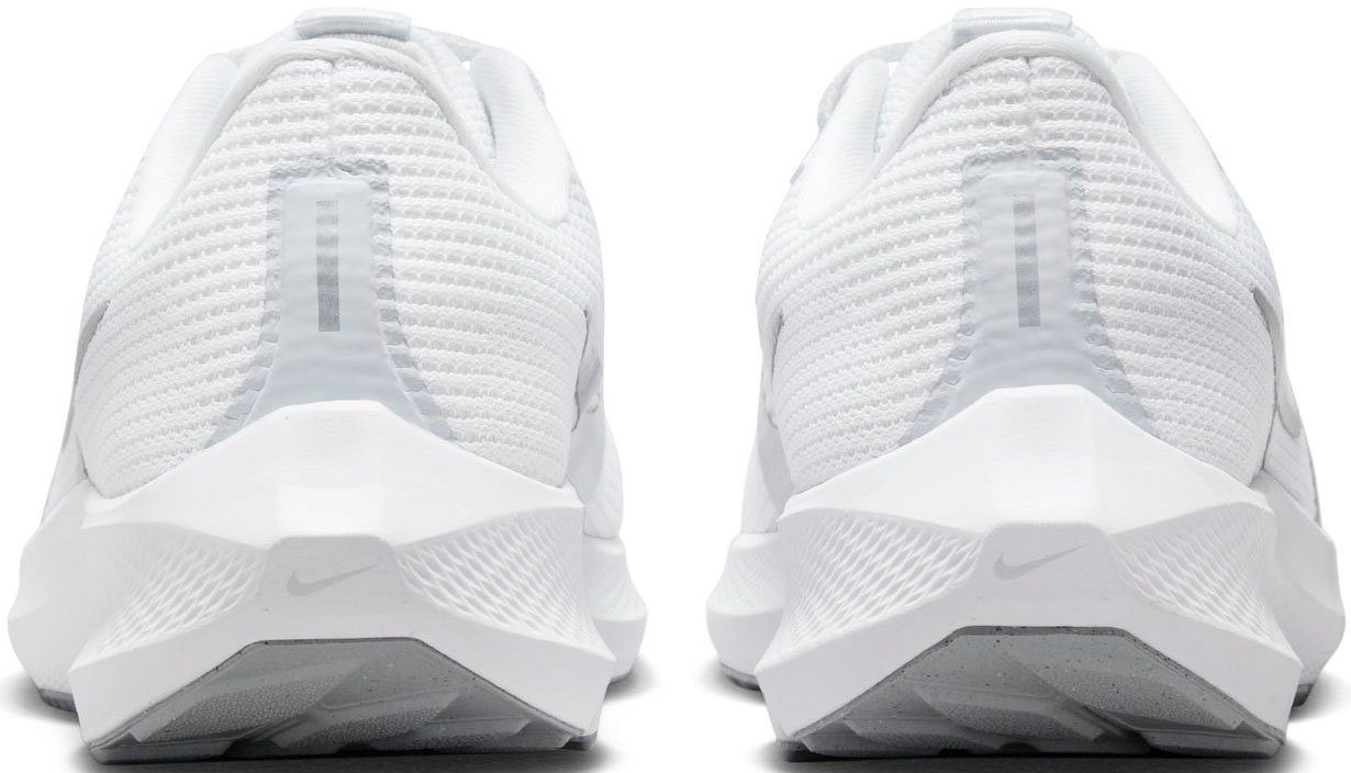 AIR 40 ZOOM PEGASUS weiß-silber Nike Laufschuh