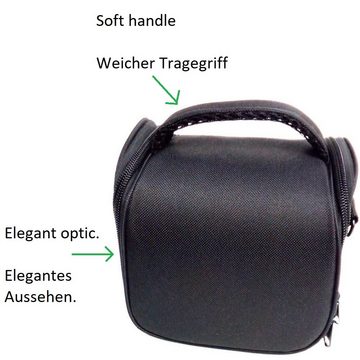 K-S-Trade Kameratasche für Canon EOS M200, Kameratasche Schultertasche Tragetasche Schutzhülle Fototasche bag
