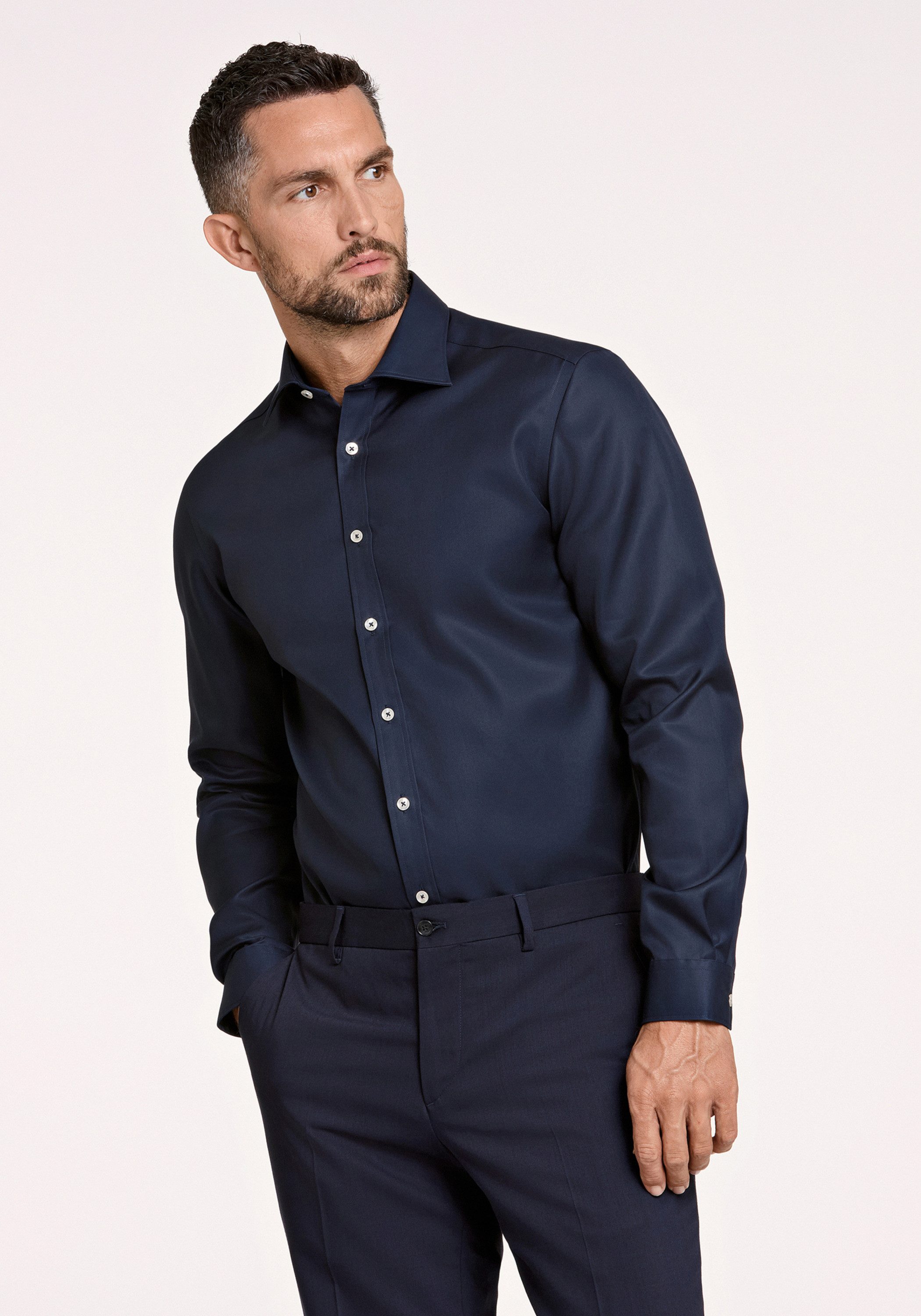 Businesshemd Technisches Hemd Modern Fit