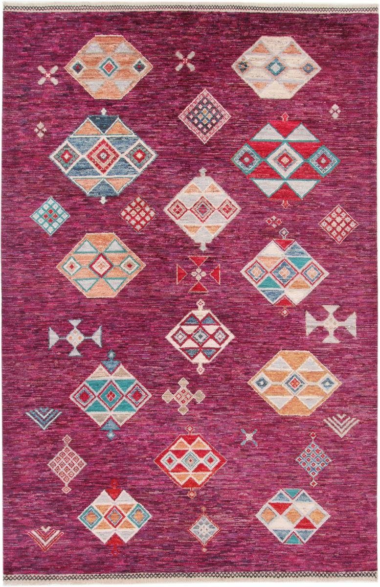 Orientteppich Berber Ghashghai 203x311 mm Orientteppich, Höhe: Handgeknüpfter rechteckig, Nain 10 Trading, Moderner