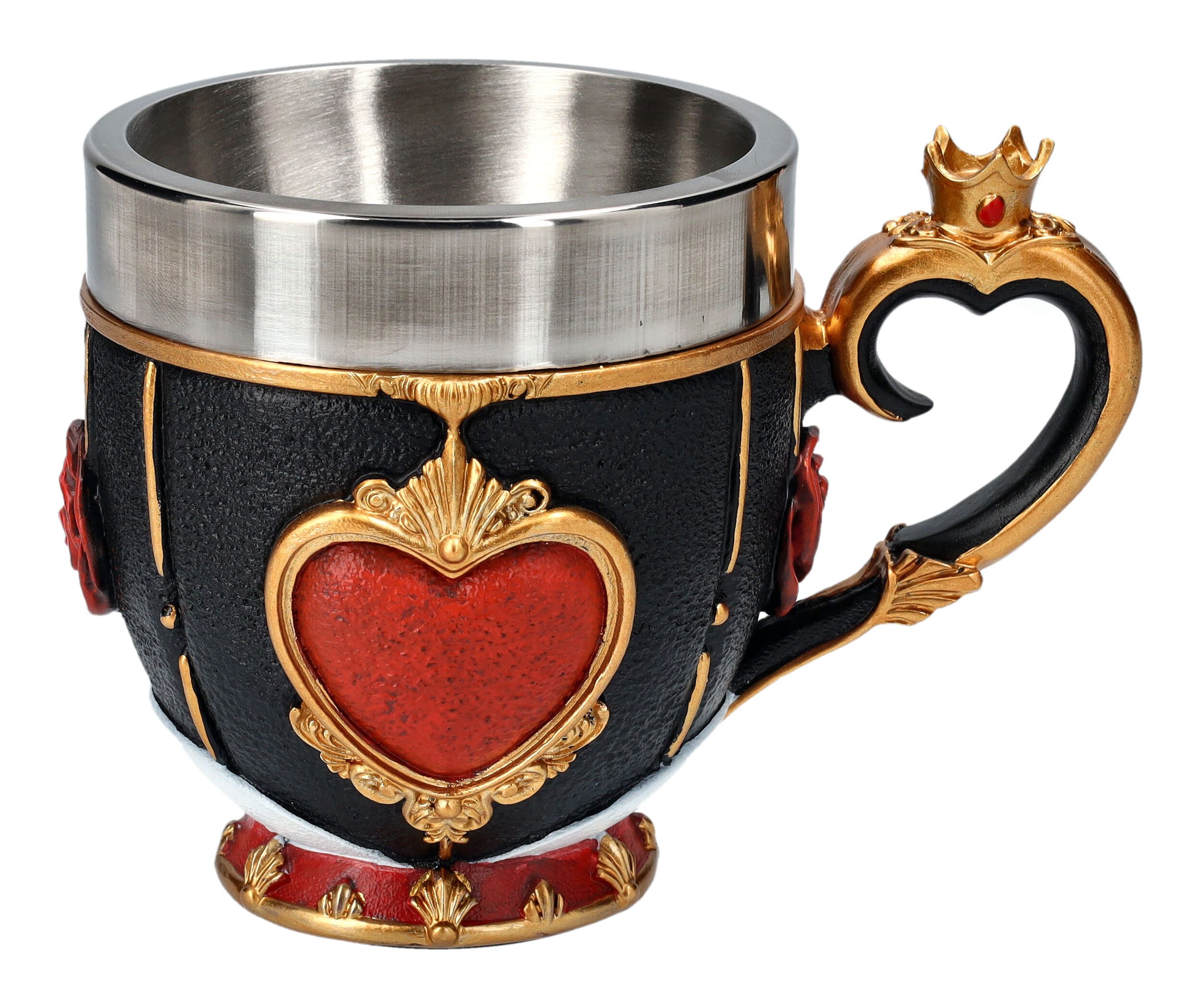 Tasse Tasse Pinkys Up - Herzkönigin - Nemesis Now - Fantasy Merchandise