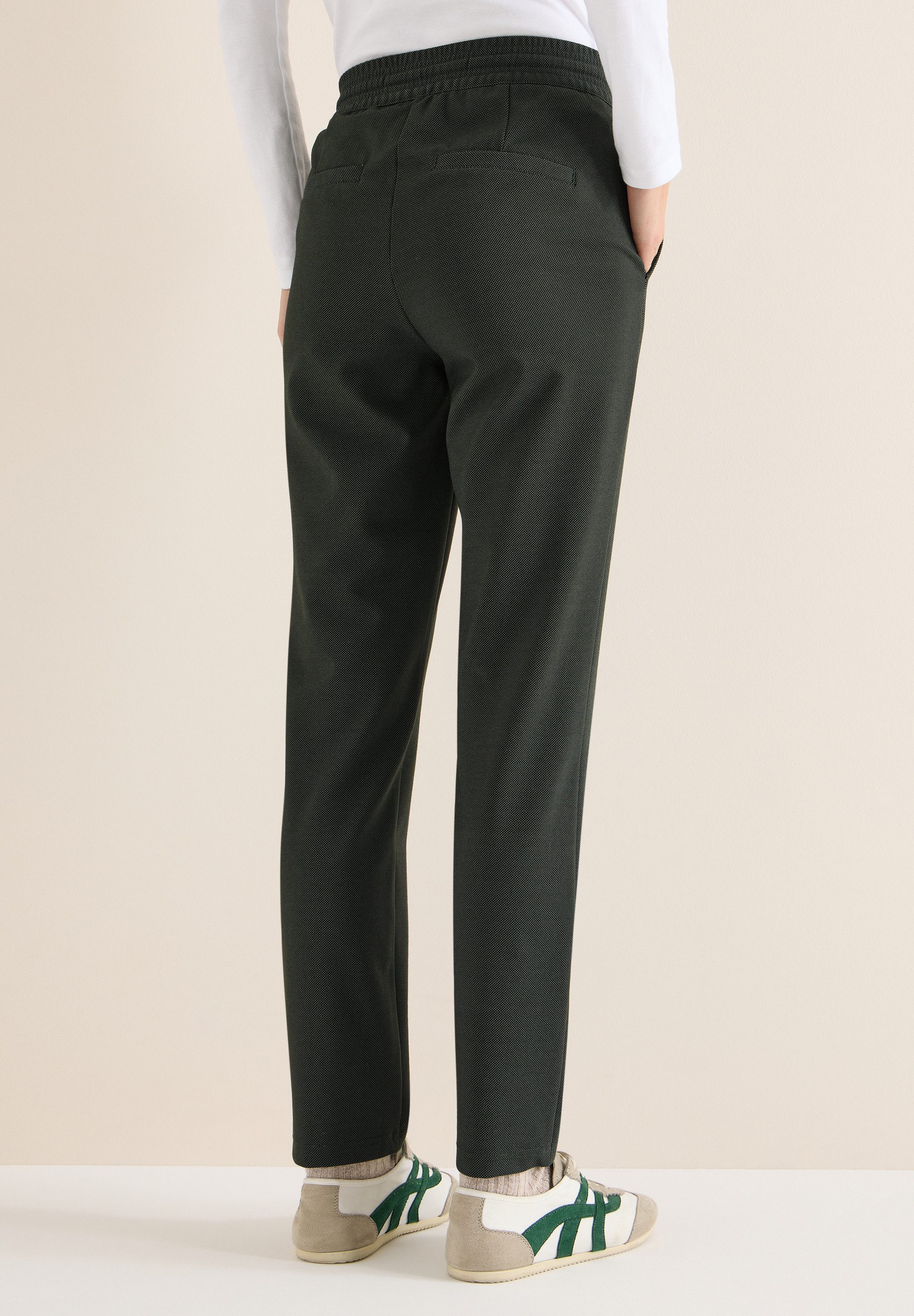 CECIL Stoffhose Style Tracey in Two-Tone-Optik