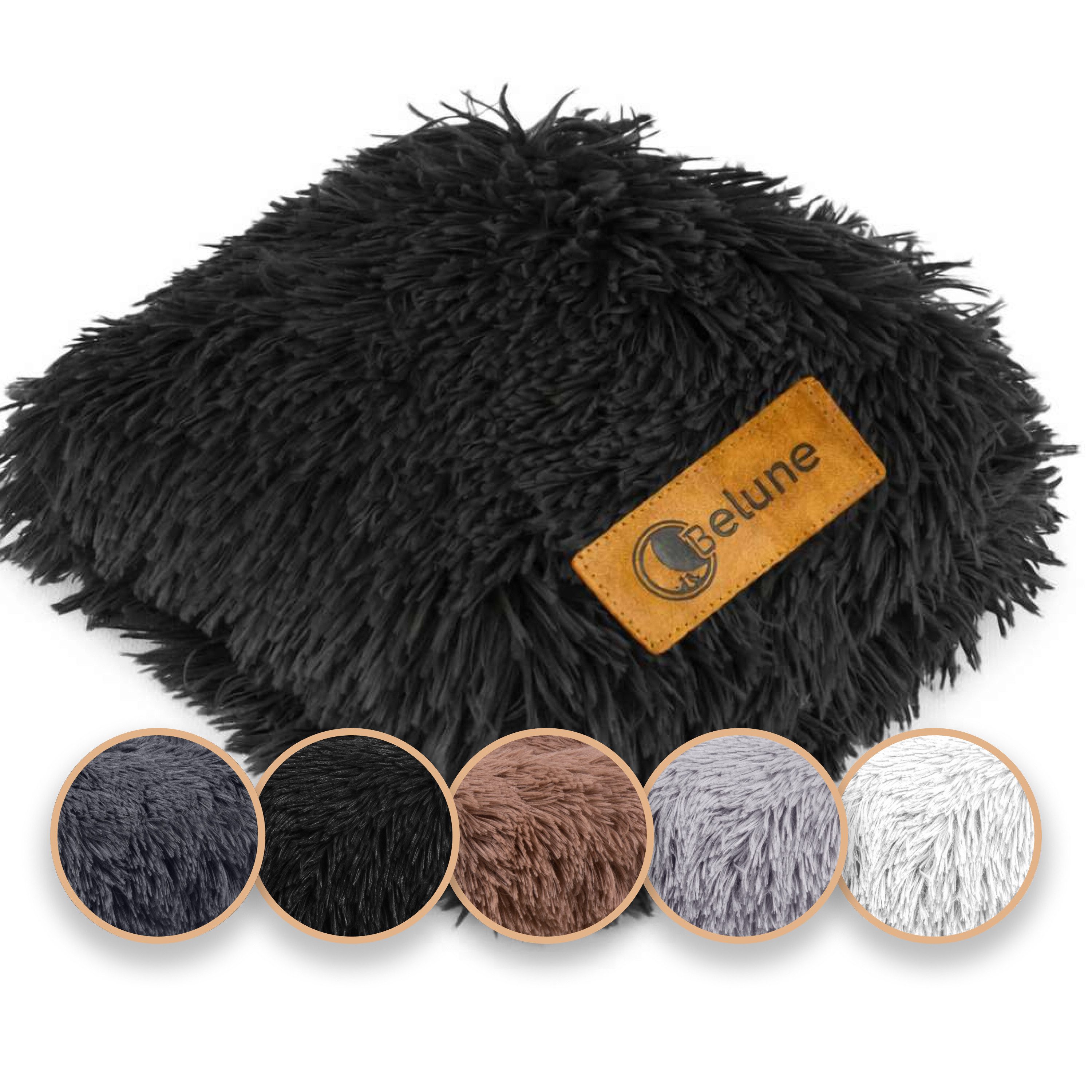 Belune Tierbett Ersatzbezug Belune Hundebett - Kuscheliger Ersatzbezug Original Belune, verschiedene Farben und Größen