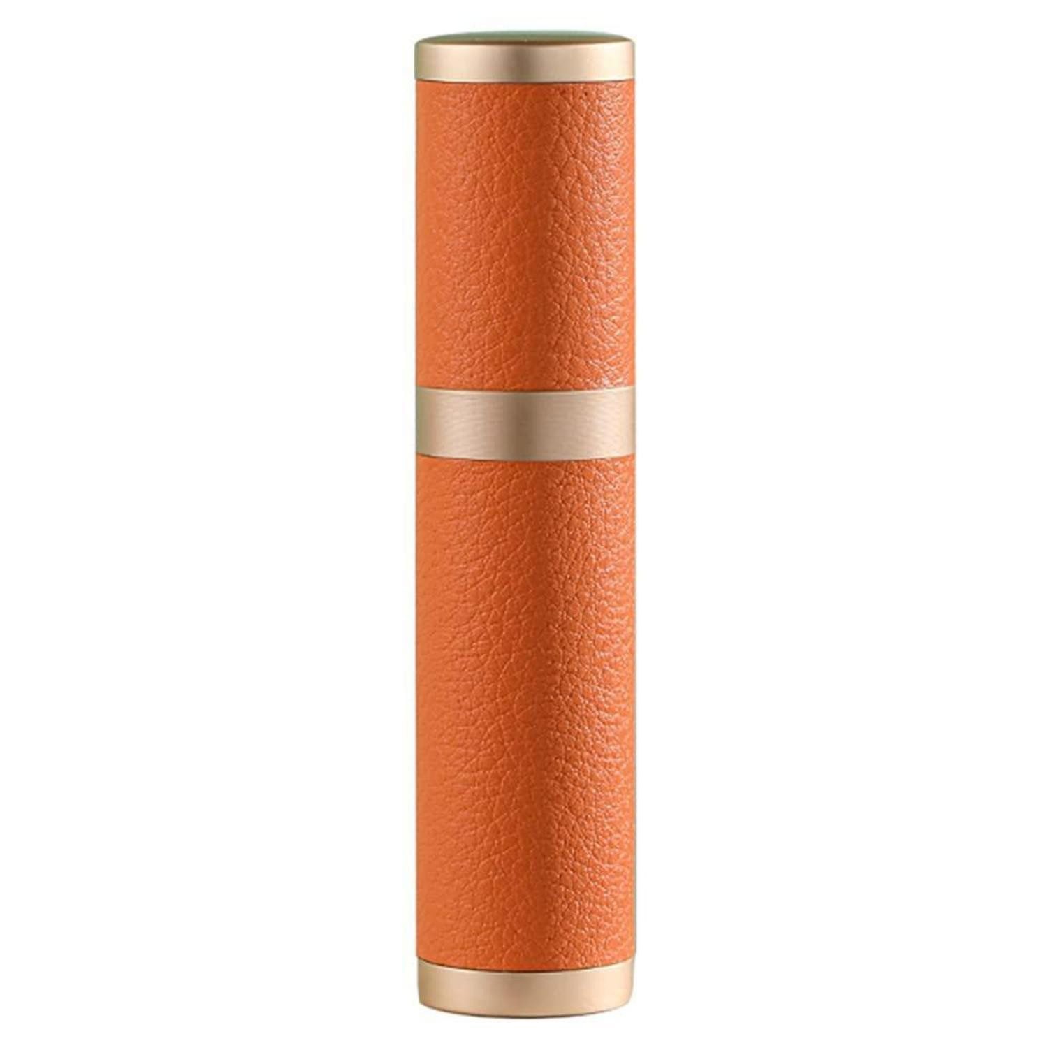 LuxusKollektion Eau de Toilette Zerstäuber Parfüm Reise 5ml Orange Lederoptik