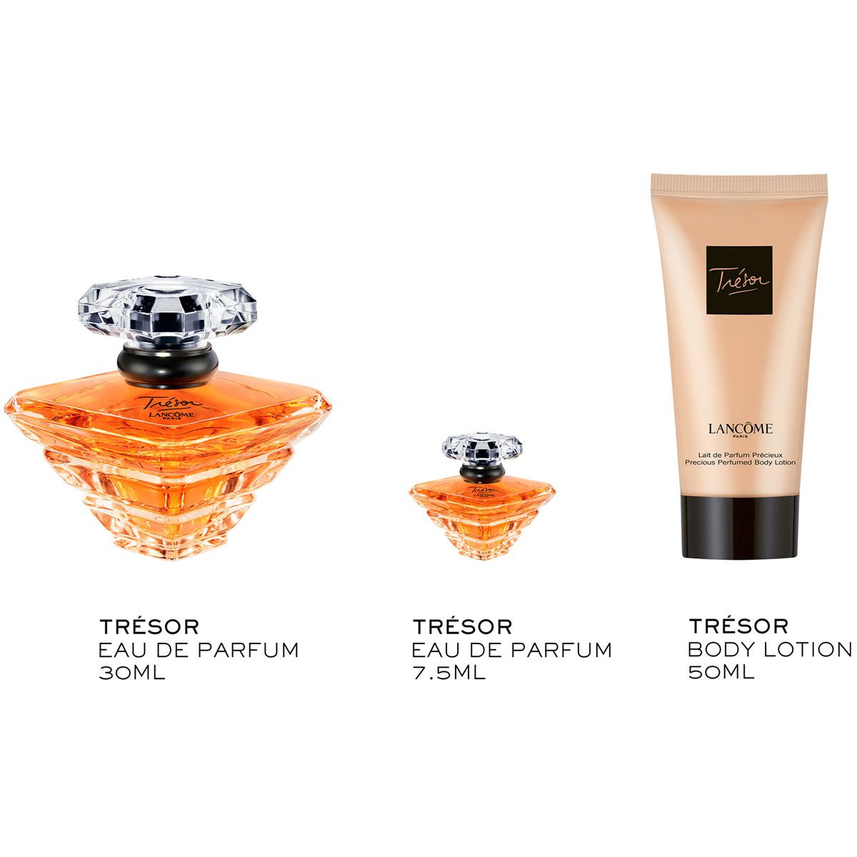 LANCOME Duft-Set Tresor, 3-tlg., Eau de Parfum; Eau de Parfum; Bodylotion;