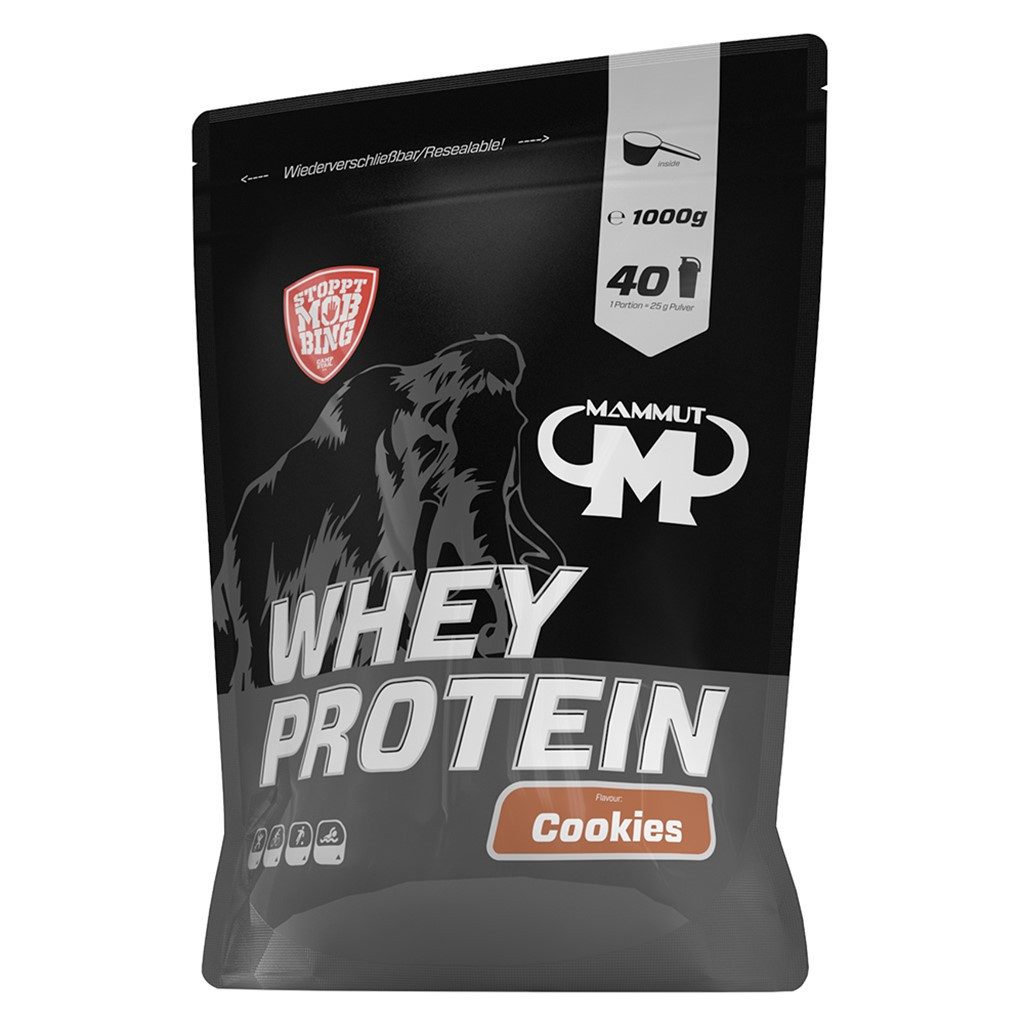 Mammut Nutrition Whey Protein - 1000 g Zipp-Beutel Pulver, 1000 g