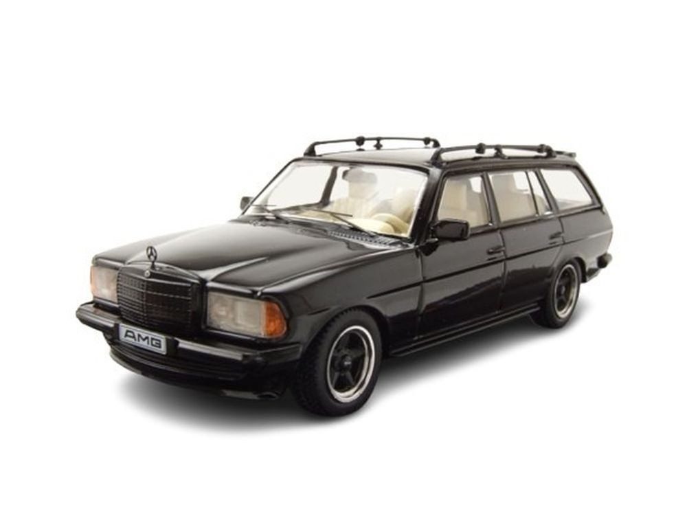 ixo Models Modellauto Mercedes 500 TE V8 AMG S123 Kombi 1979 schwarz, Maßstab 1:43