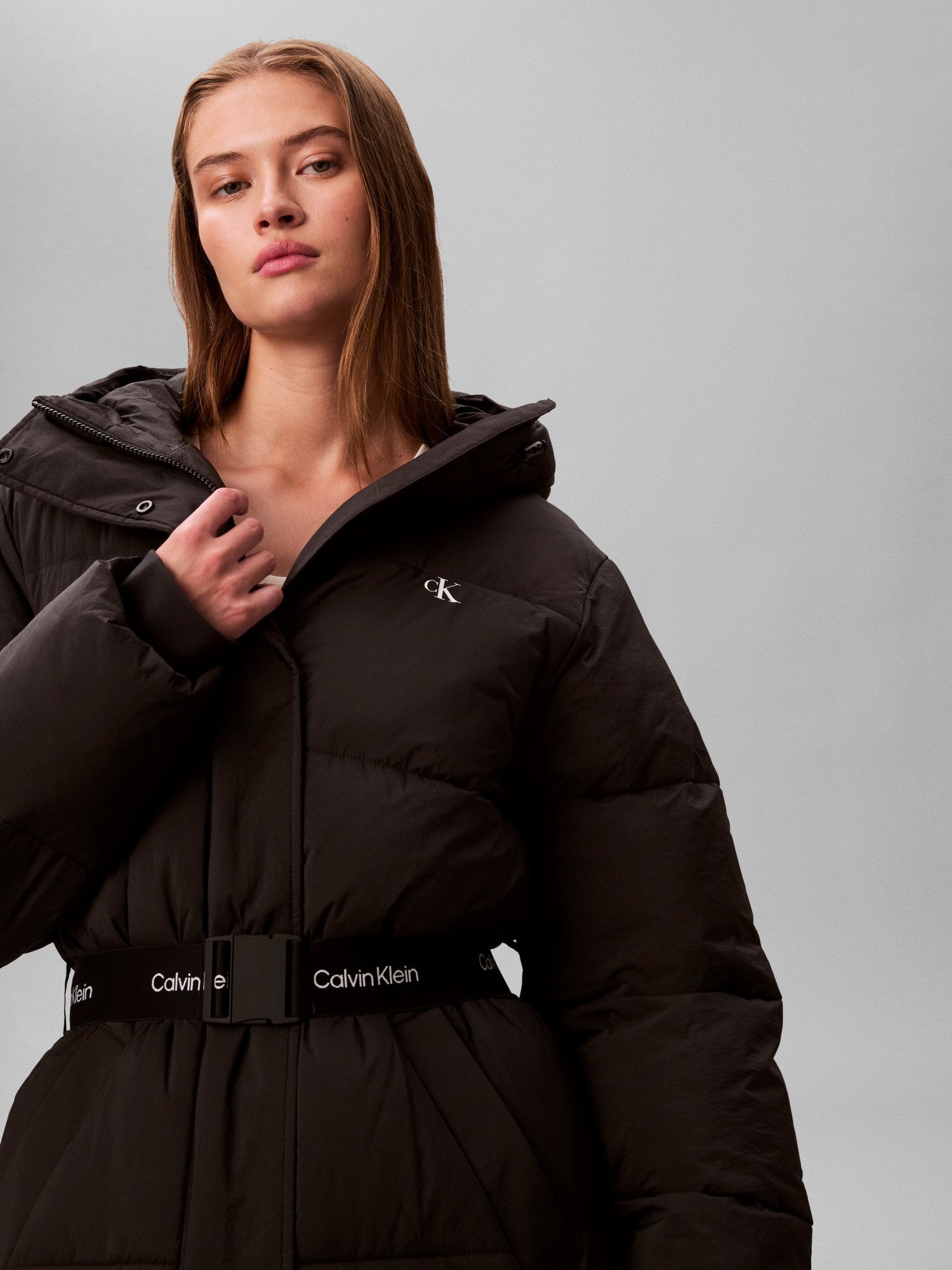 Calvin Klein Jeans Steppmantel BELTED MIDWEIGHT günstig online kaufen