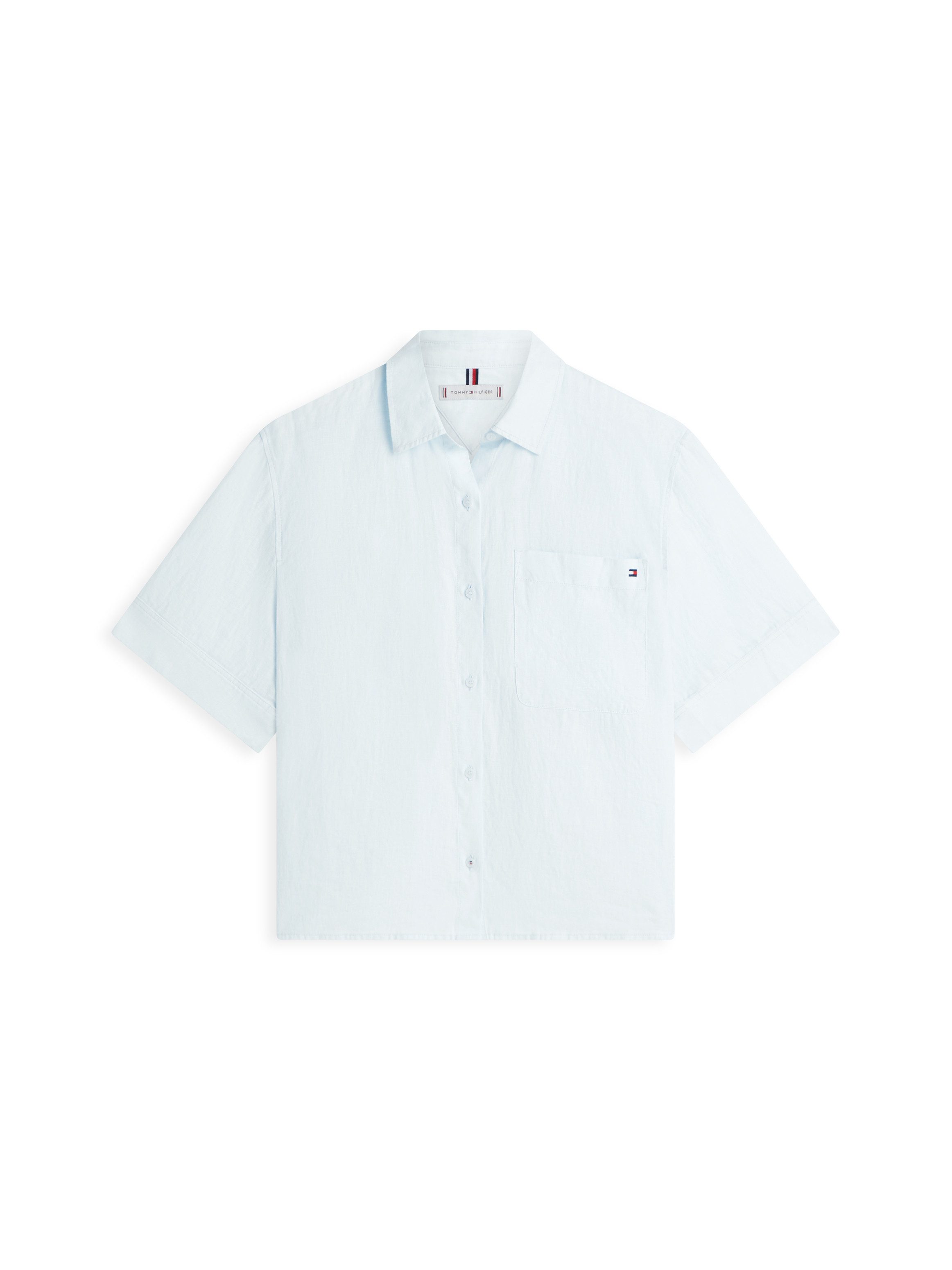 Kurzarmbluse ESS LINEN SHORT SLEEVE SHIRT