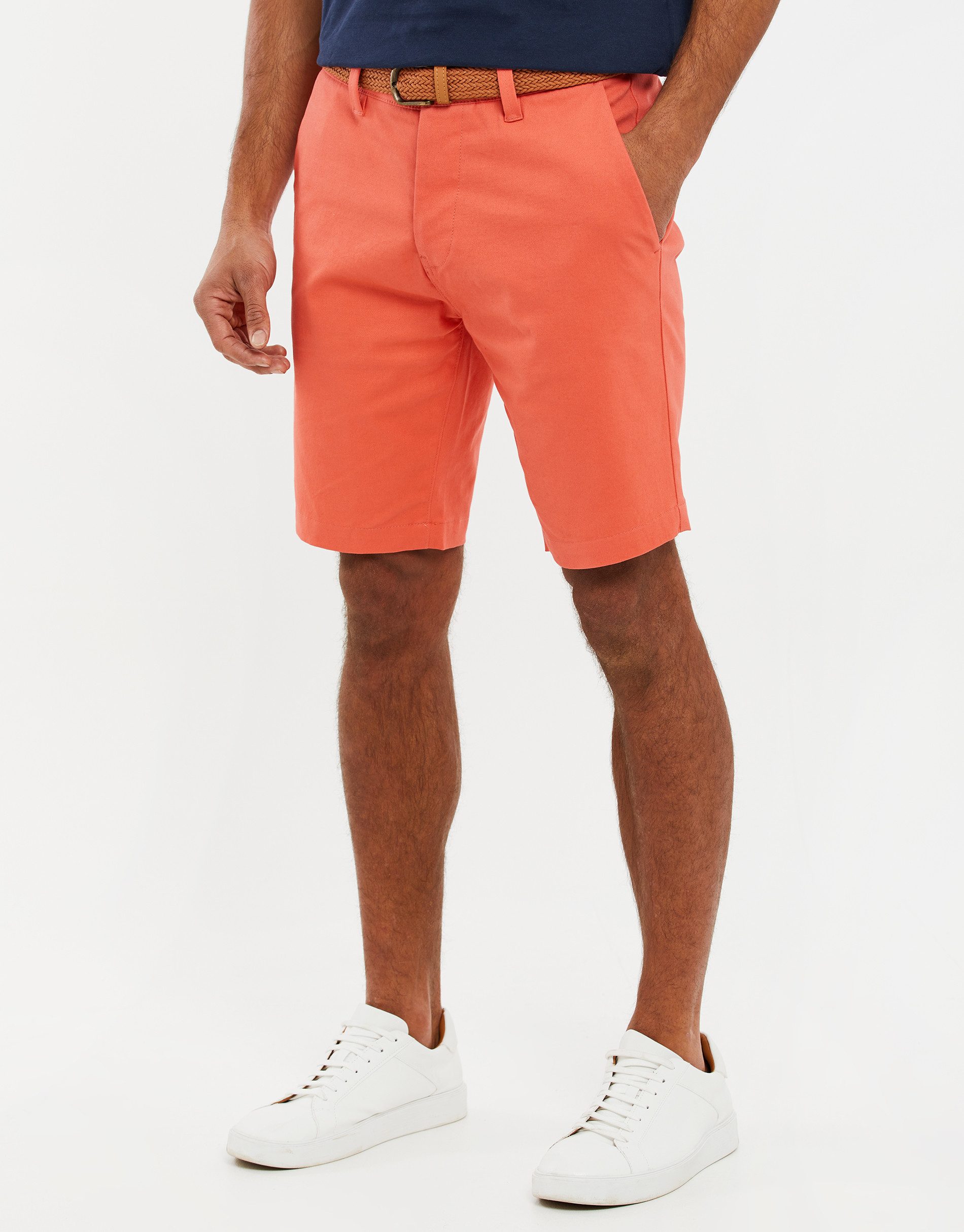 Threadbare Shorts THBConta (1-tlg) mit Gürtelschlaufen